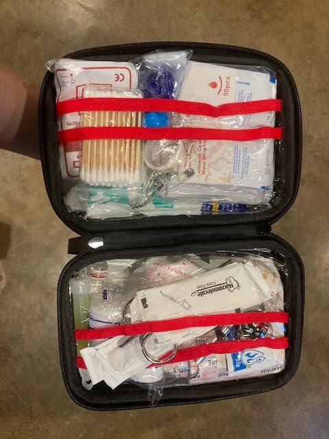 VRIEXSD Premium 320-Piece First Aid Kit, Waterproof EVA Hard Shell Case customer photo 1
