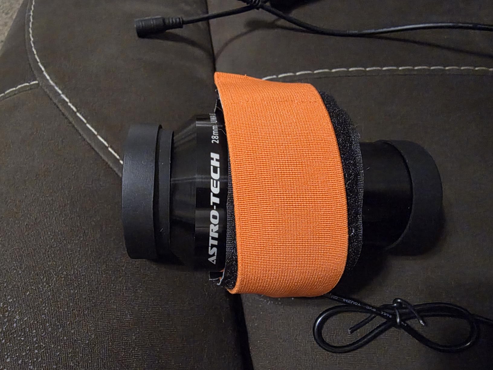 Astromania Dew Heater Strap, Dew Heater for Telescope 250mm DC Lens Warmer customer photo 2