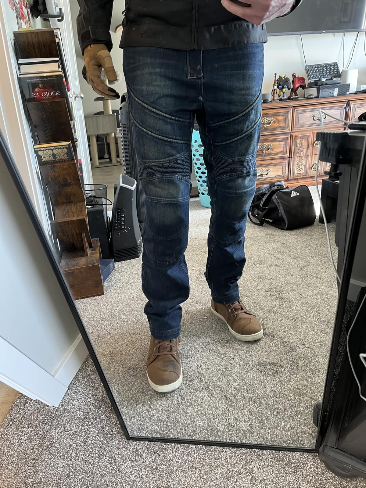 ILM CE 2 Armored Motorcycle Riding Pants Dirt Dike Jeans Men Women BJN01 customer photo 1