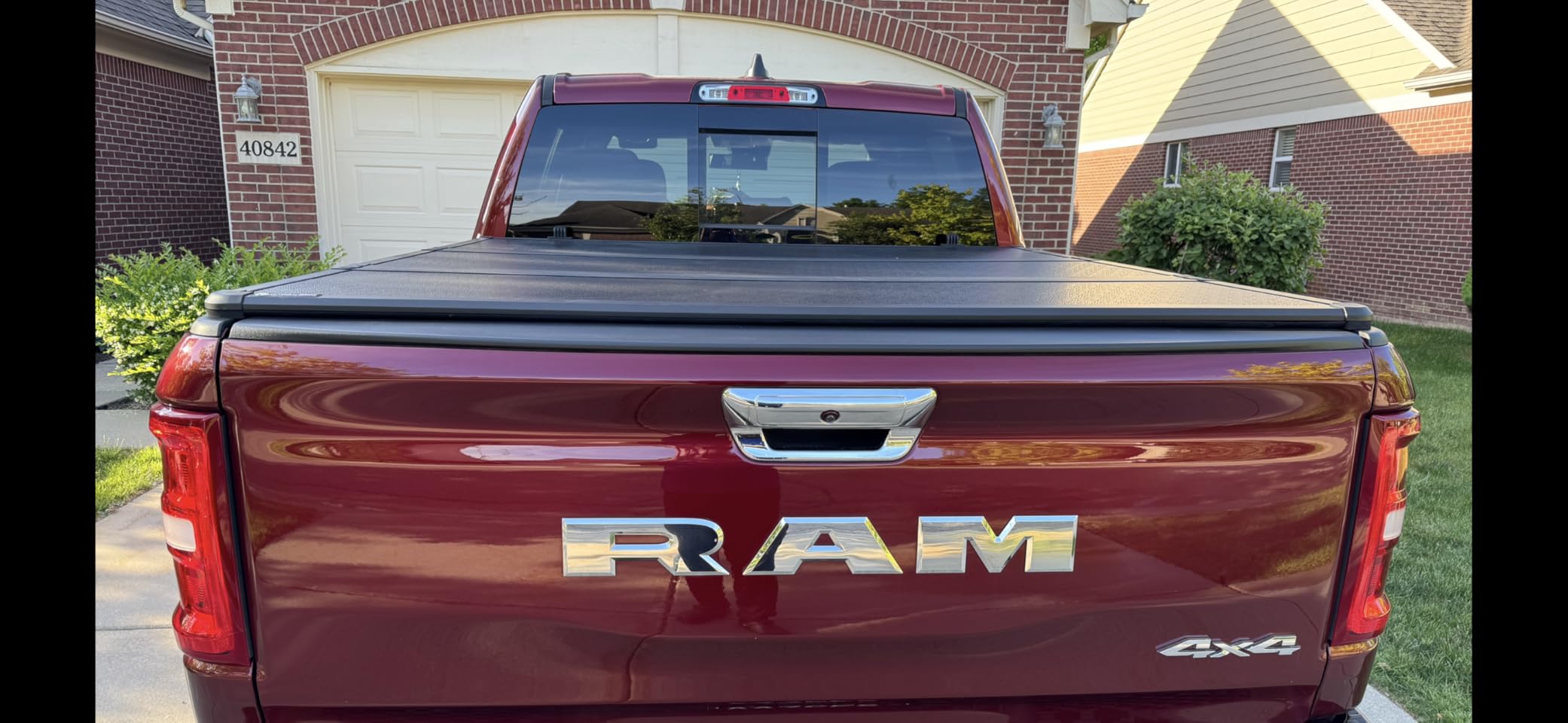 AUTOSAVER88 Hard Tri-Fold Tonneau Cover for 2009-2026 Dodge Ram 1500 5.7ft customer photo 1