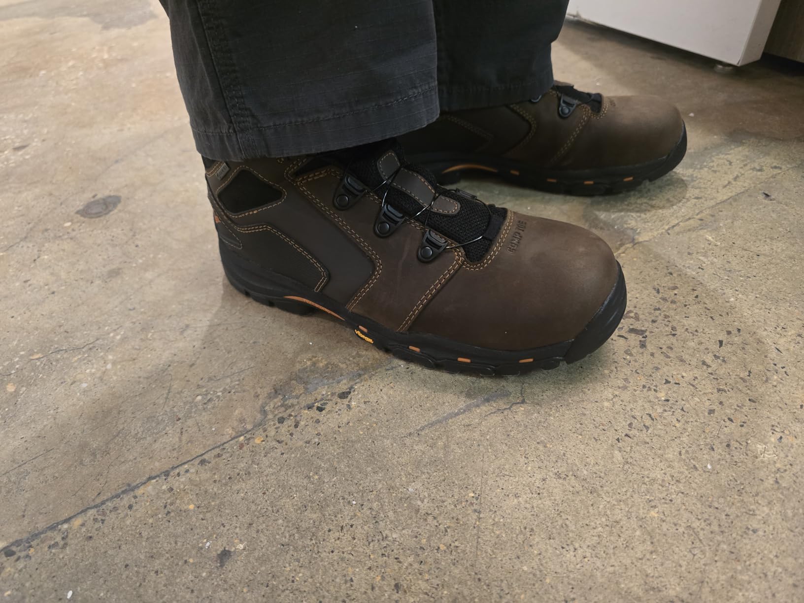 Danner Vicious Composite Toe Work Boots for Men, Waterproof, ASTM Approved customer photo 2