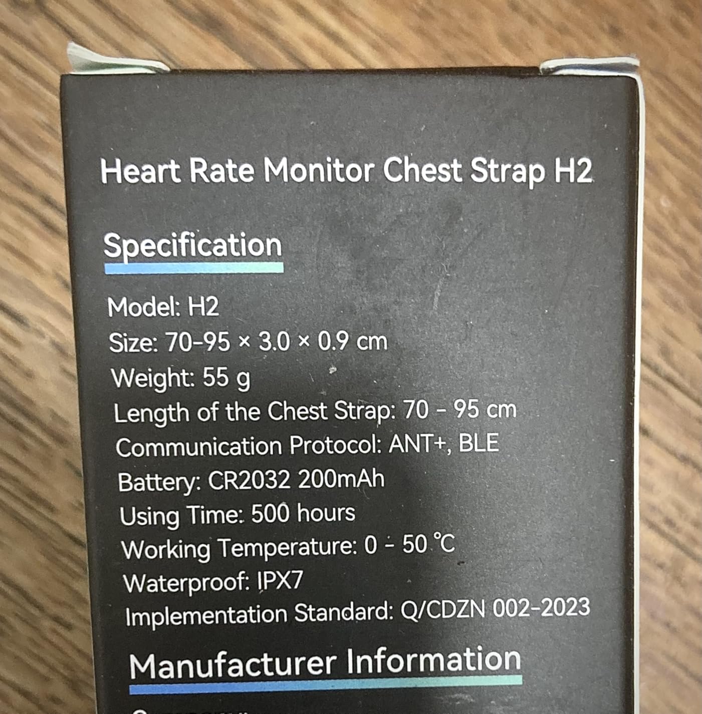 CYCPLUS Heart Rate Monitor Chest Strap H2Pro, Bluetooth ANT+ 500h Battery | ECG Algorithm for Precise Heart Rate Tracking, IPX7 Waterproof & Dustproof customer photo 2
