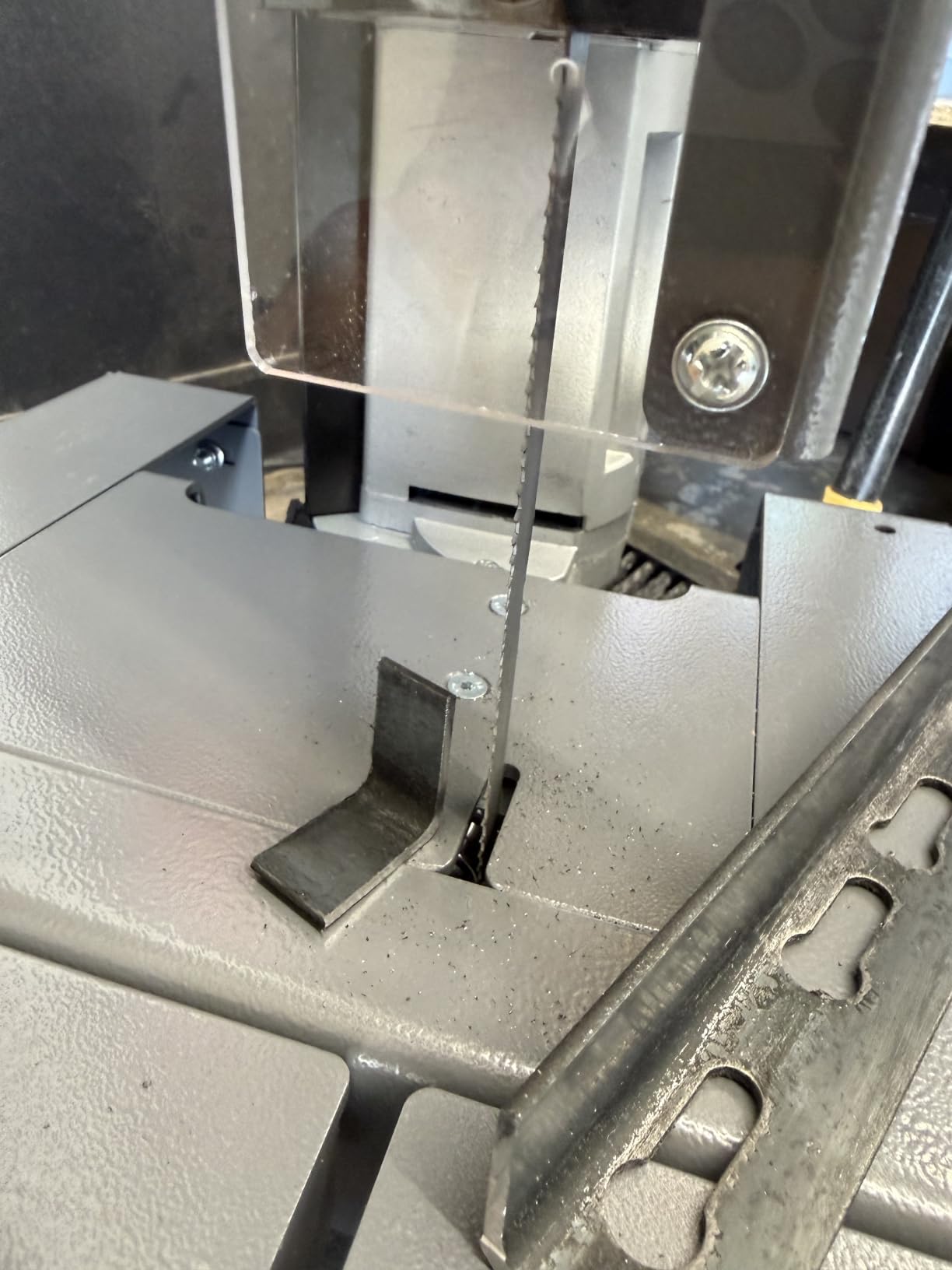 table top band saw, 5’’ Cutting, 137-472 FPM, 10A motor metal bandsaw customer photo 1