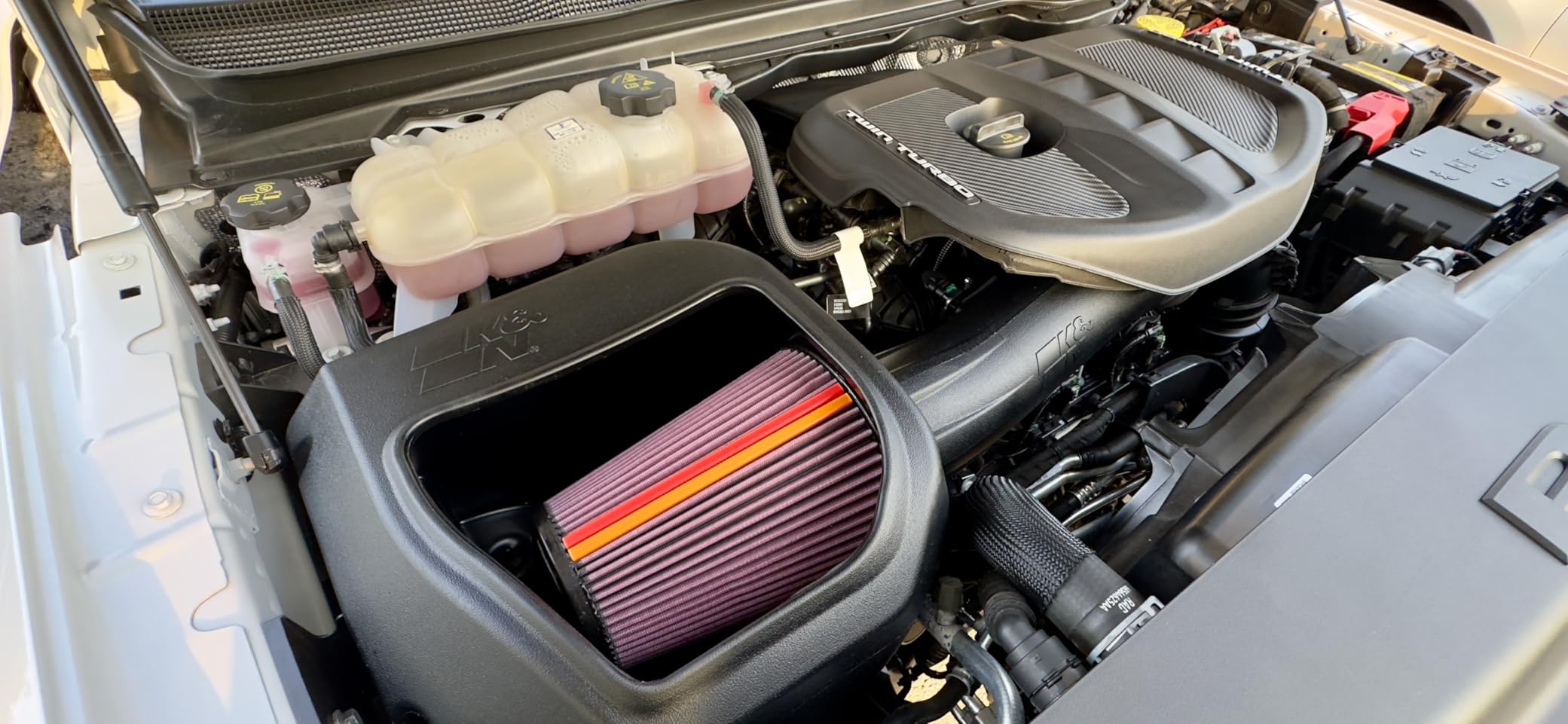 K&N NextGen Cold Air Intake System: High-Flow Cotton Filter: Compatible with 2025-2026 RAM 1500; 50-1598 customer photo 1