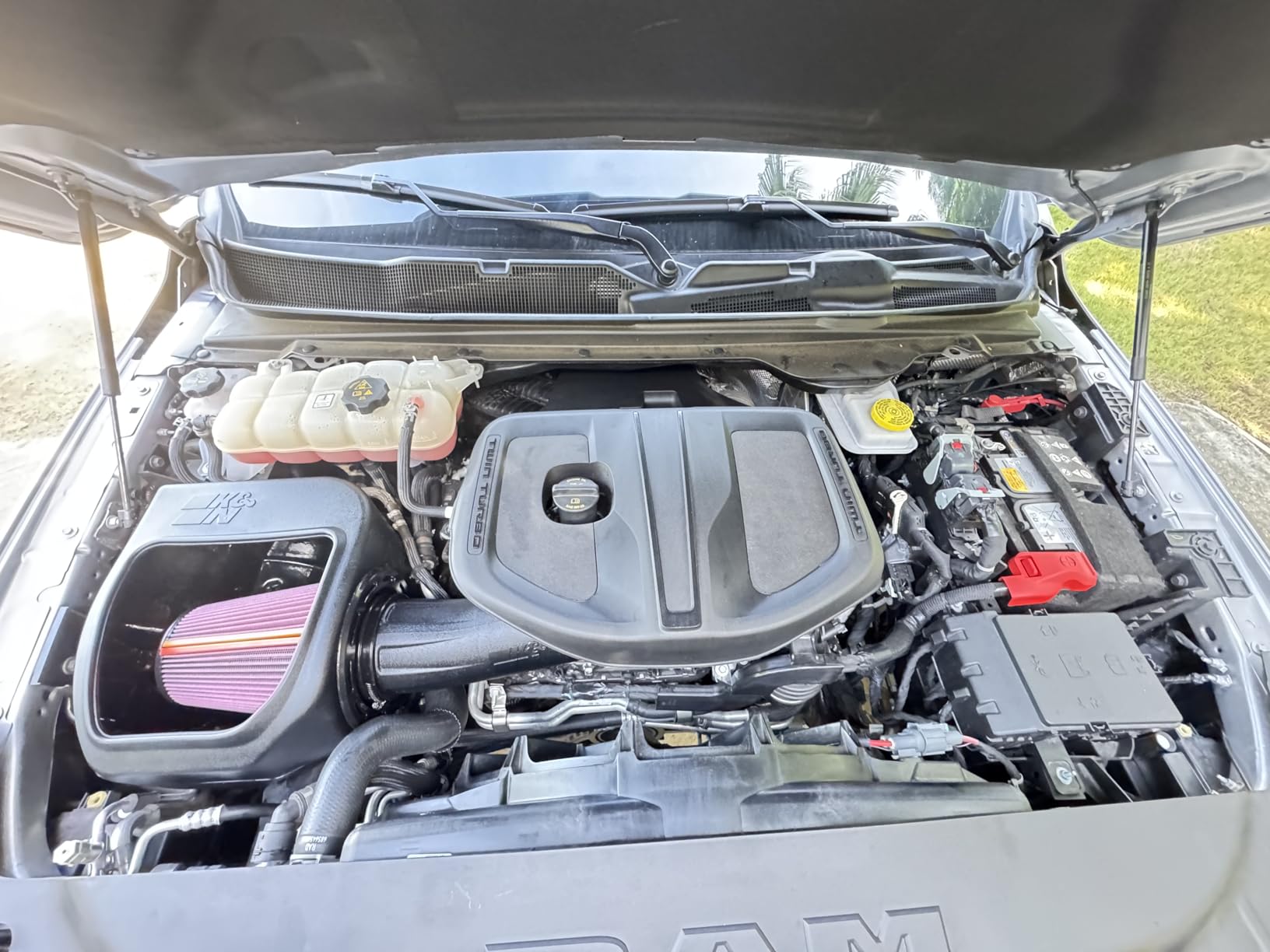 K&N NextGen Cold Air Intake System: High-Flow Cotton Filter: Compatible with 2025-2026 RAM 1500; 50-1598 customer photo 2
