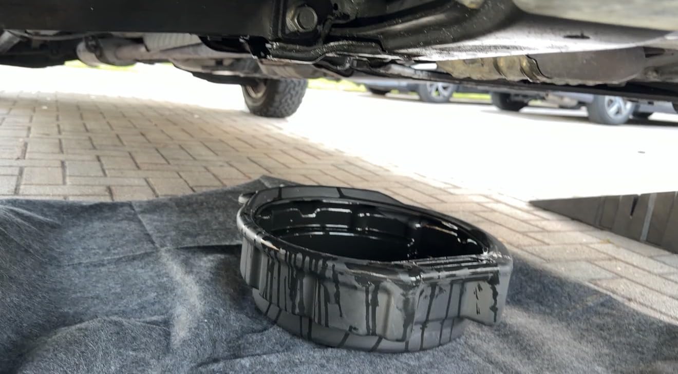 2 Pack 36 x 60 In Premium Oil Spill Mat,Garage Floor Mat for Under Car | Highly Absorbent Maintenance Mat Protect Your Floor from Oil Drips,Spills,Splashes and Stains customer photo 2
