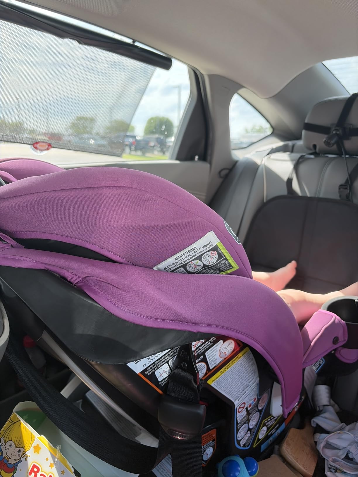 Graco SlimFit3 LX 3-in-1 Convertible Car Seat, Kunningham customer photo 2