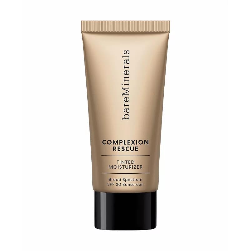 bareMinerals Complexion Rescue Tinted Moisturizer with SPF 30, Hydrating Tinted Mineral Sunscreen with Hyaluronic Acid, Sheer-to-Light Coverage, Multi-tasking, Skincare Infused Makeup customer photo 1