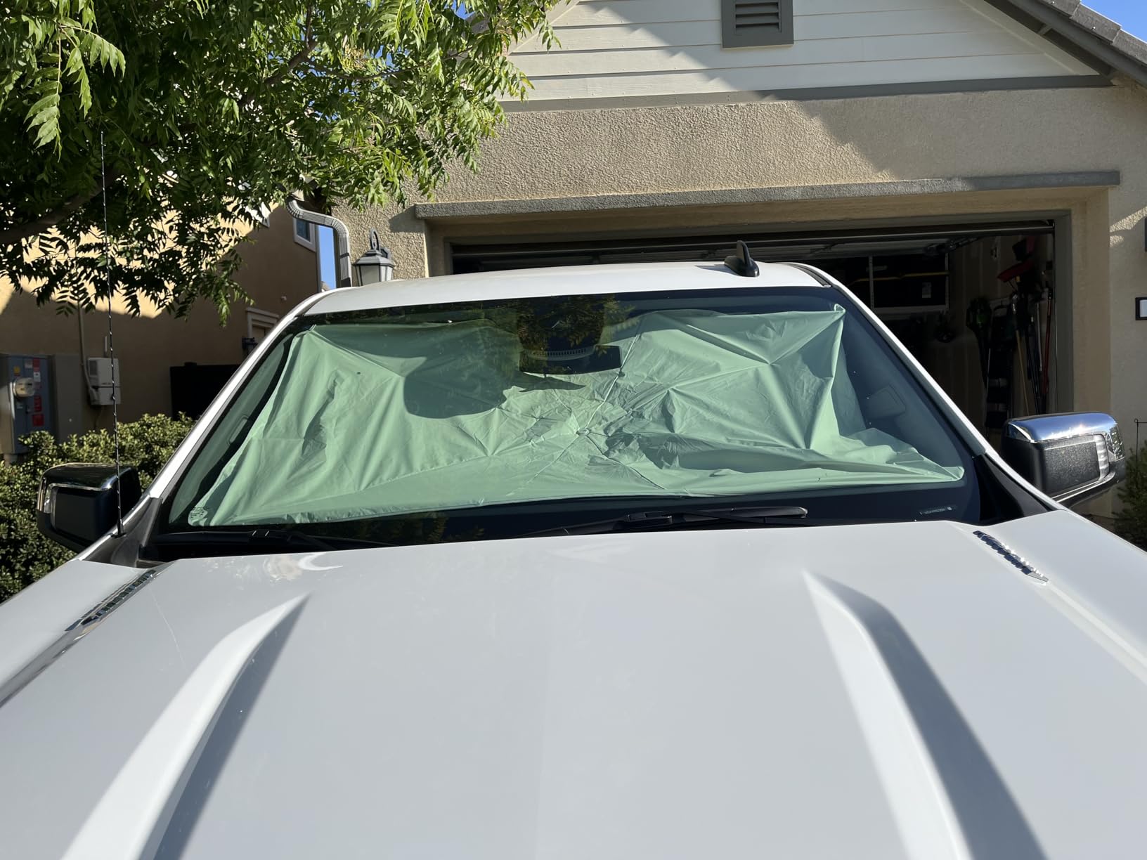 helloleiboo Car Windshield Sun Shade Umbrella 57