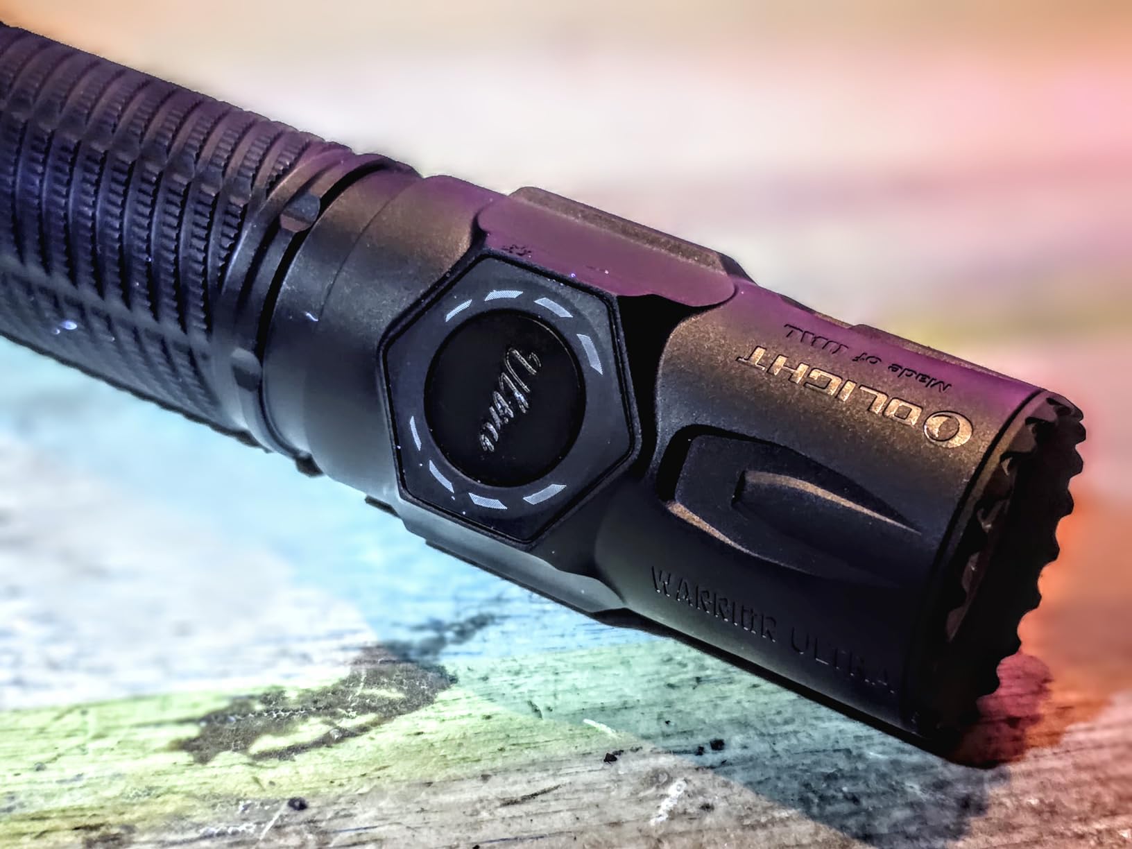 OLIGHT Warrior Ultra Rechargeable Tactical Flashlight LED Olive Green customer photo 2