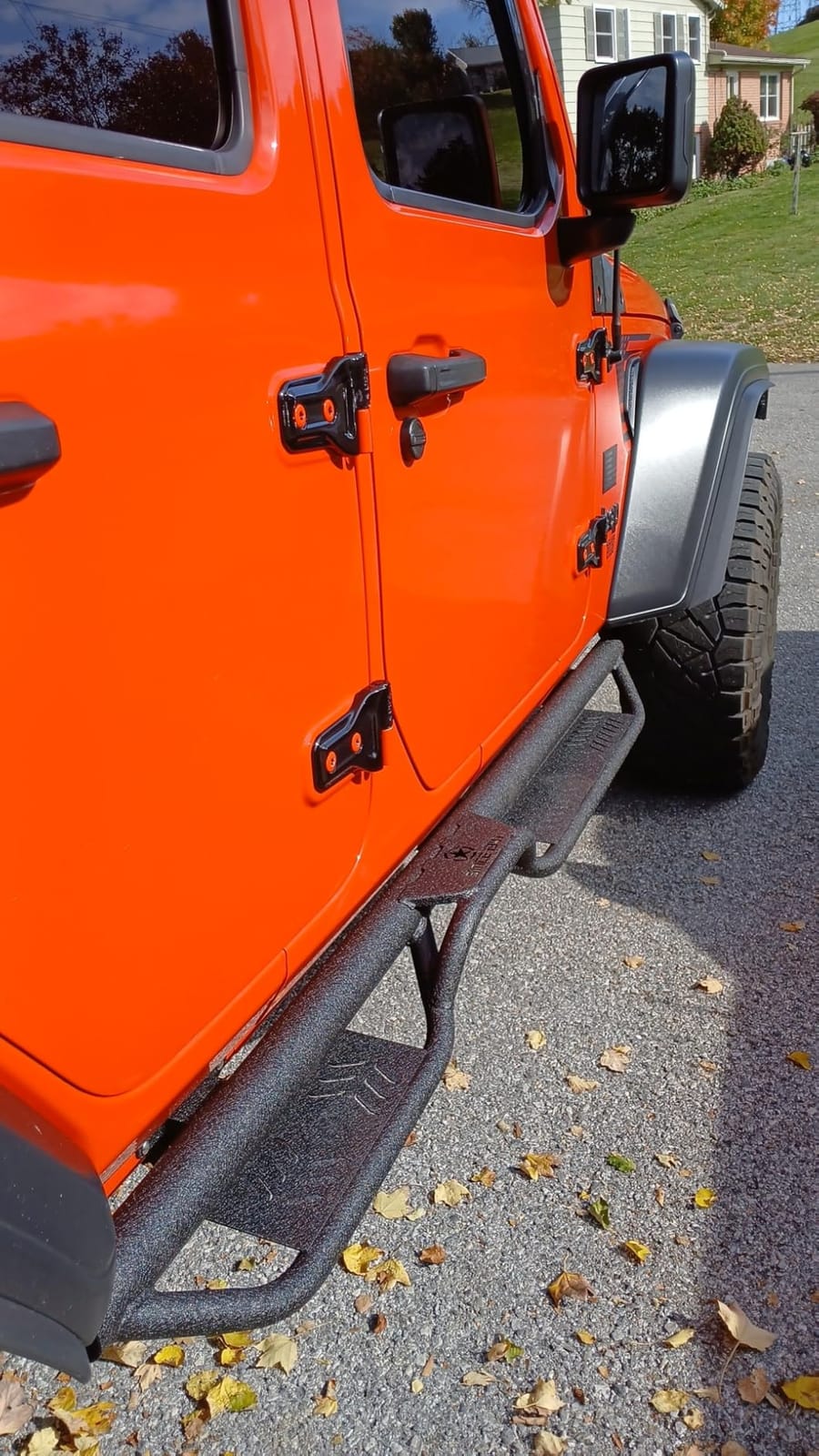 Running Boards Compatible with 2018-2026 Jeep Wrangler JL JLU 4-Dr customer photo 1