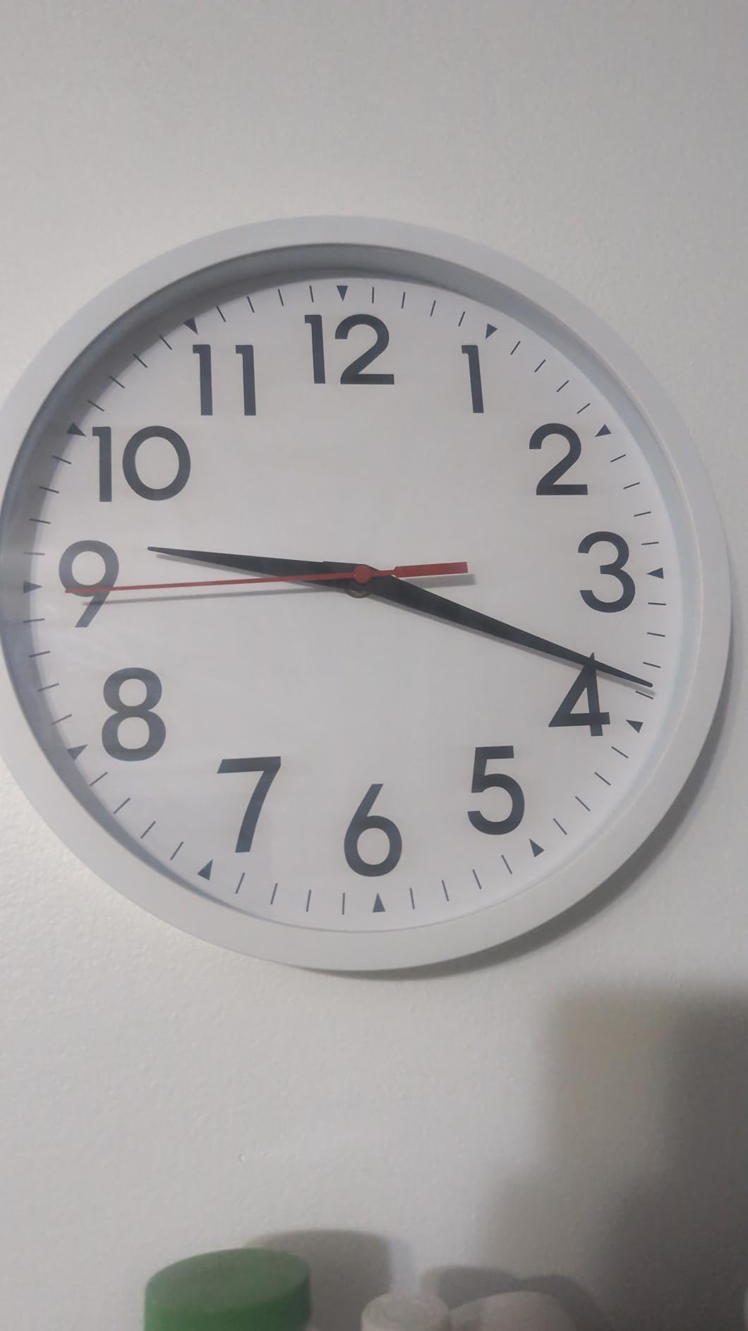 DAXSMY 14 Inch Atomic Wall Clock, Battery Operated Silent Non Ticking customer photo 1