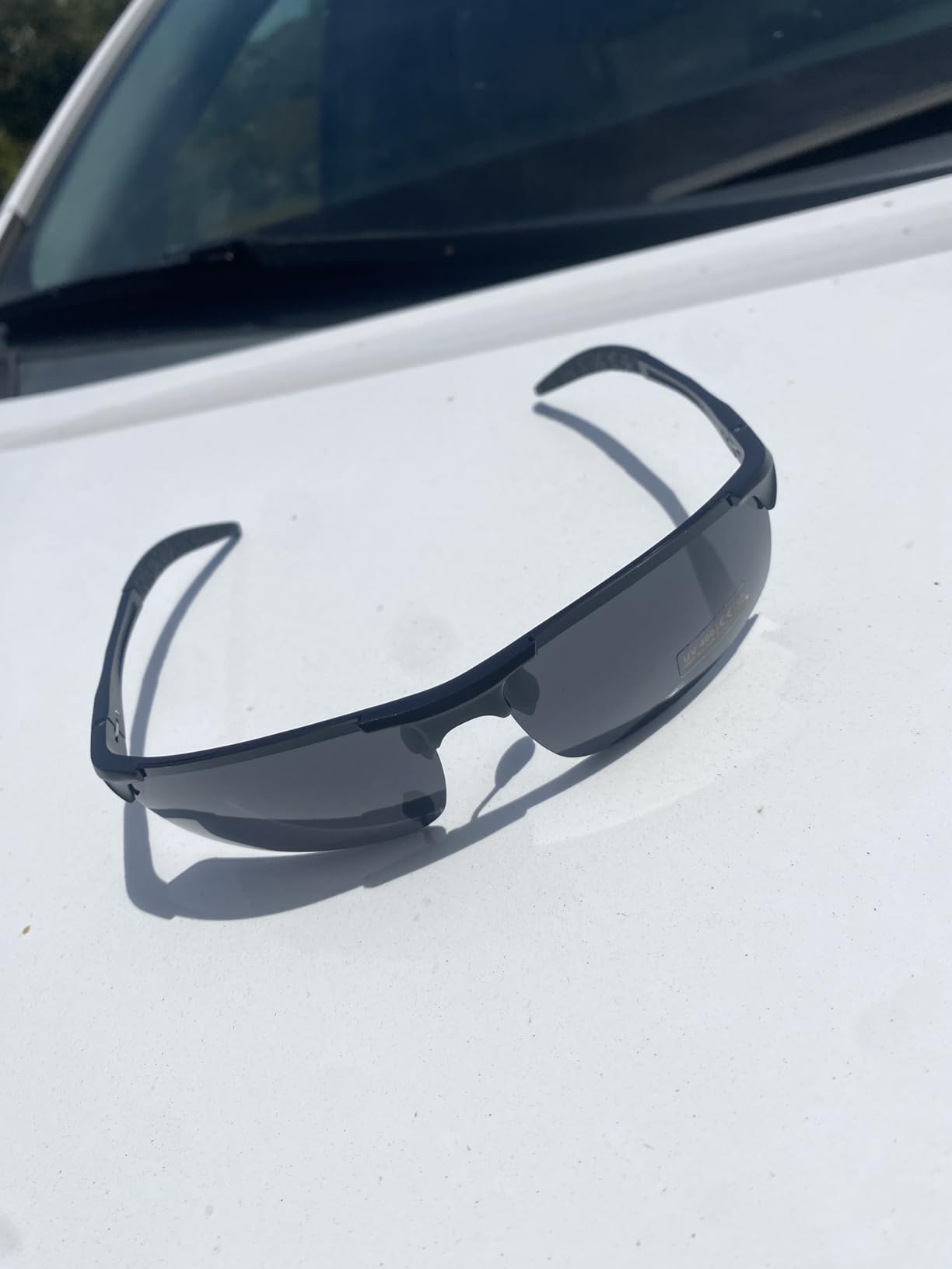 DADA-PRO Polarized Sunglasses Men Sport Driving Sun Glasses Ultralight Al-Mg Mirrored Shades UV400 Protection customer photo 1