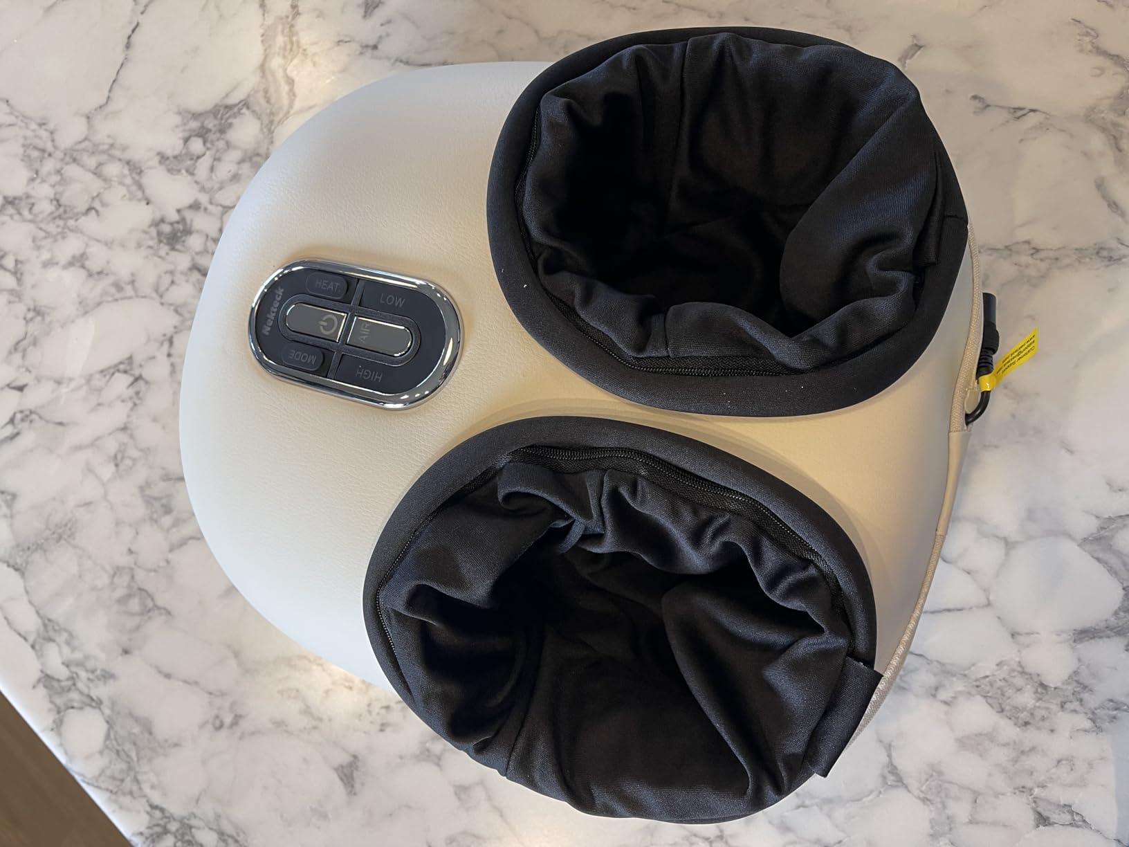 Nekteck Shiatsu Foot Massager with Heat & Air Compression Deep Kneading | 2026 Upgraded Feet Massager, 3 Modes Massage Improve Blood Circulation Foot Wellness Plantar Fasciitis, Fits Size to US 13 customer photo 2