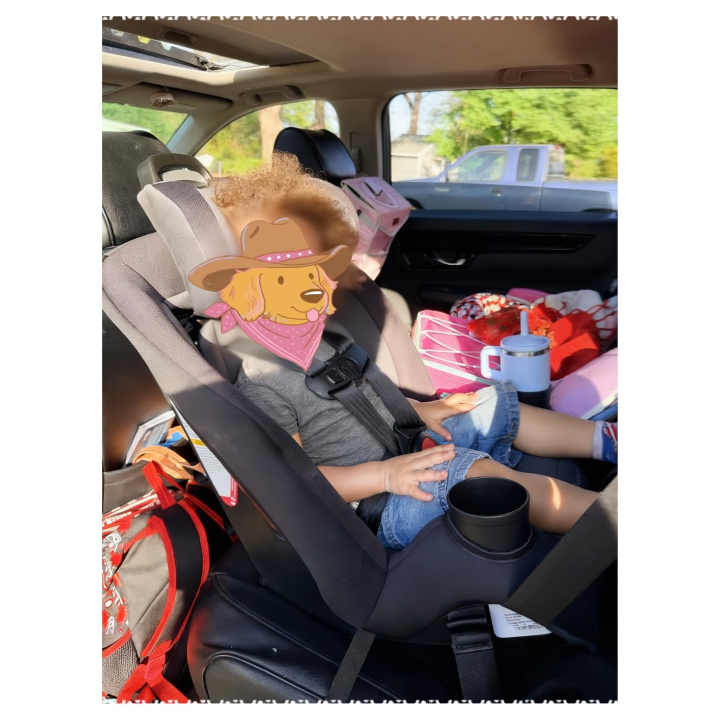 Safety 1st Ellaris 3-in-1 Convertible Car Seat, Slim Fit Design, Rear & Forward-Facing, 5-Position Headrest, Travel-Friendly with Machine-Washable Seat Pad, Smokey Haze customer photo 1