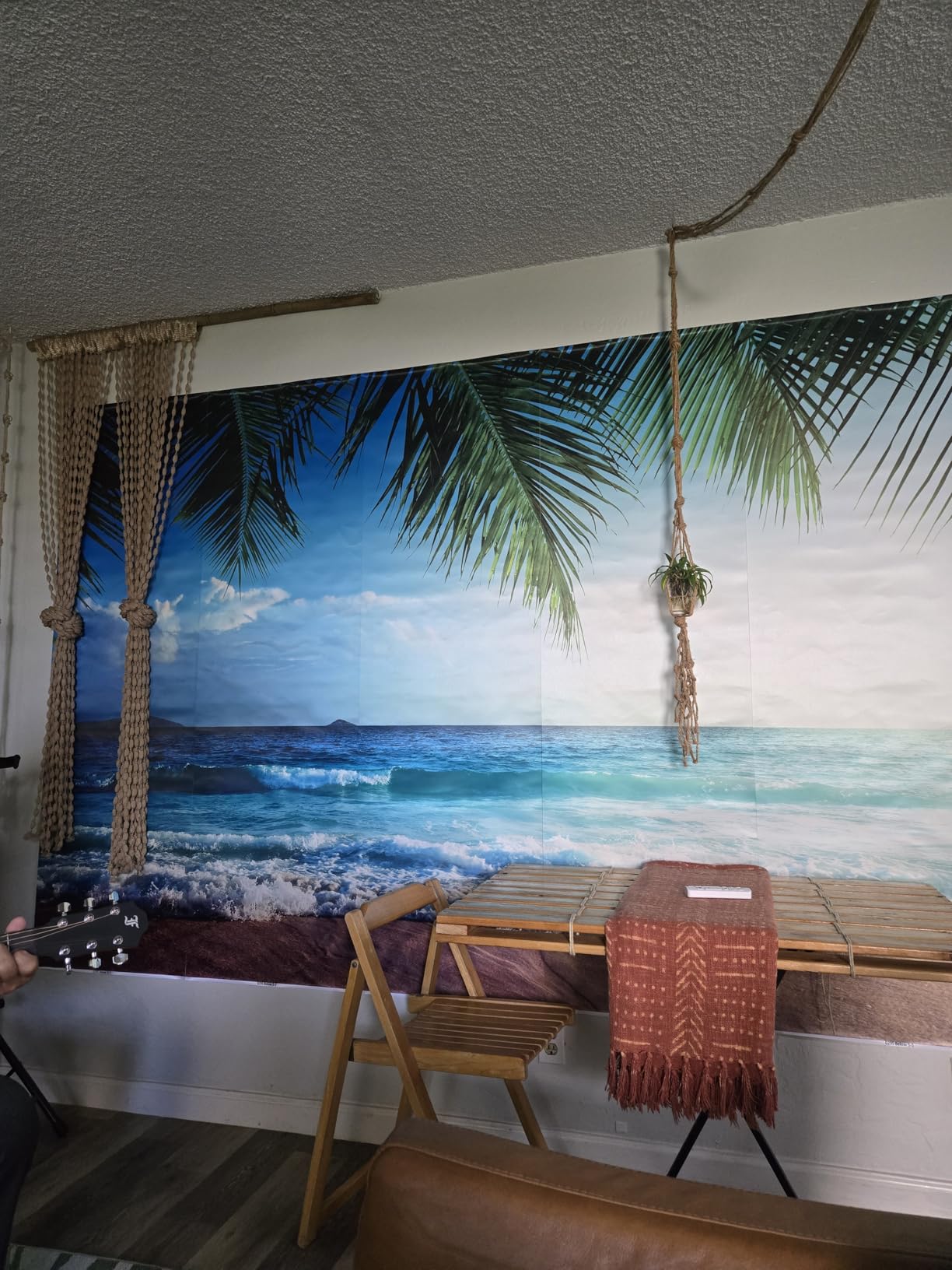 Misty Pine Forest Wallpaper Mountain Landscape Wall Mural Bedroom customer photo 1