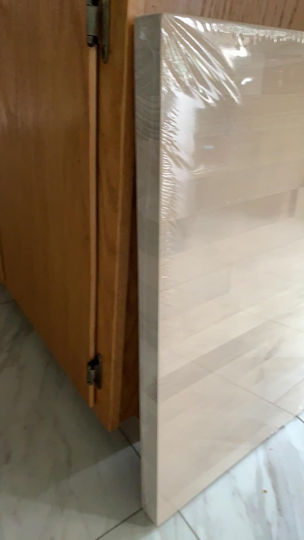 Butcher Block Countertop, Birch Unfinished Birch Workdesktop 36x25x1.5 in customer photo 1