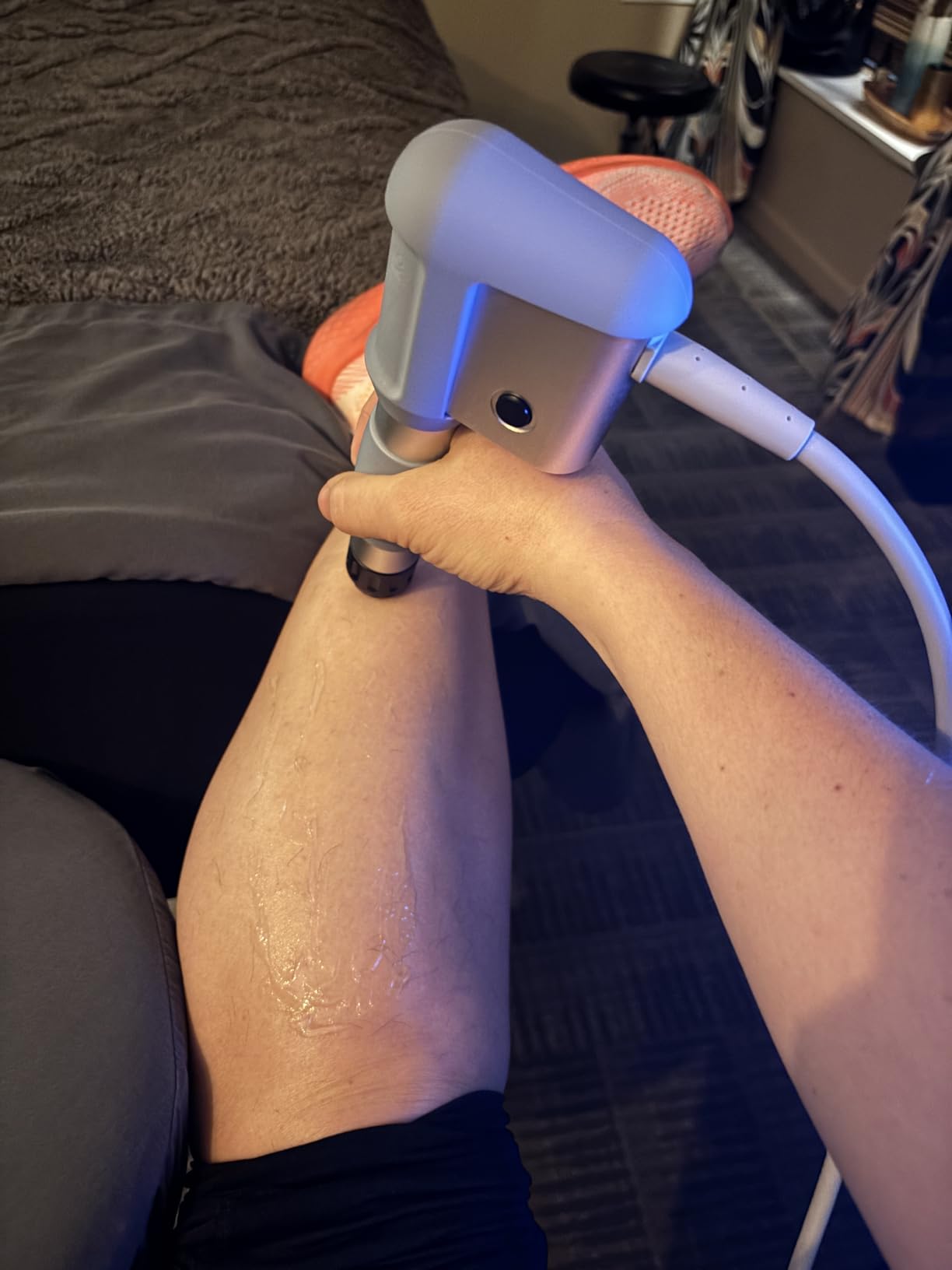 Shockwave Therapy Machine, FSA&HSA Shock Wave Therapy Device, ESWT02 | Home & Clinical Use, Joint/Muscle Pain Relief customer photo 2