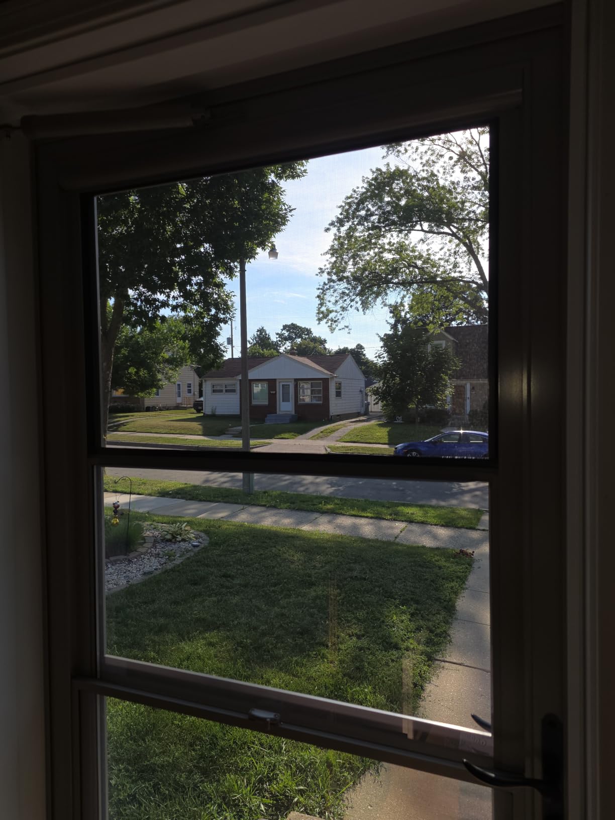 LARSON 80 Split Fullview Storm Door, Sandstone, 32-in customer photo 1