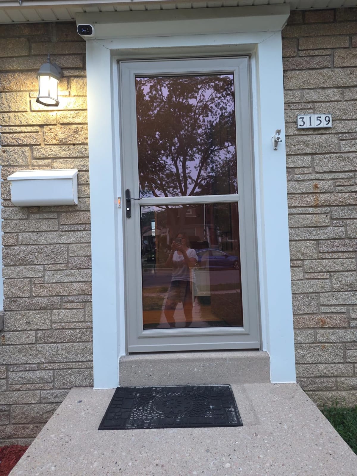 LARSON 80 Split Fullview Storm Door, 36-in, Black customer photo 1