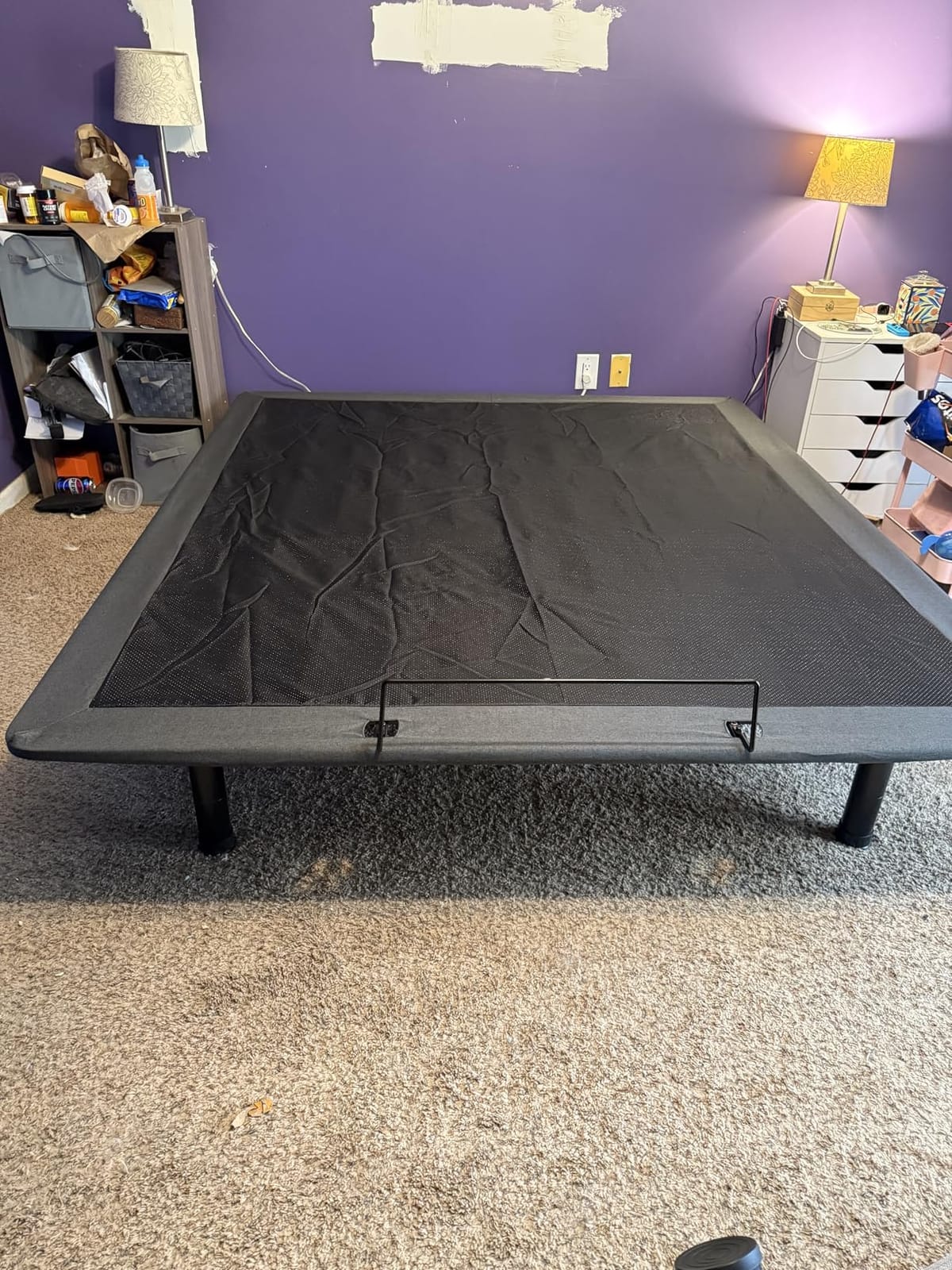SunsGrove California King Adjustable Bed Frame with Wireless Remote, Zero Gravity, Head & Foot Incline, Anti-Snore, Memory Presets, Quiet Motor, Electric Bed with Adjustable Leg Heights customer photo 2