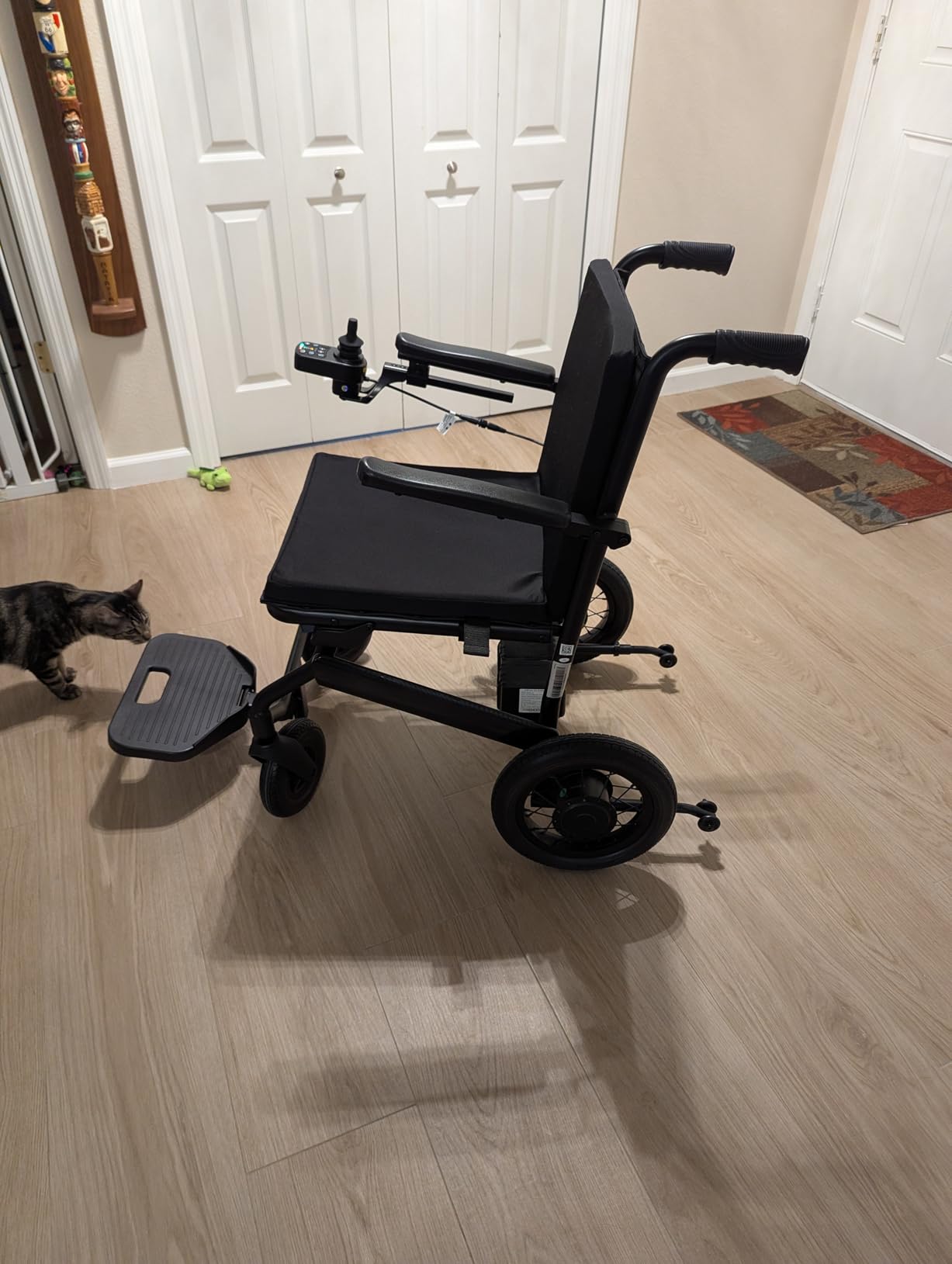 Vive Lightweight Electric Wheelchair for Adults | 35 lbs Carbon Fiber, Foldable Power Chair, Portable Motorized, Travel Friendly, Compact Collapsible Frame customer photo 1