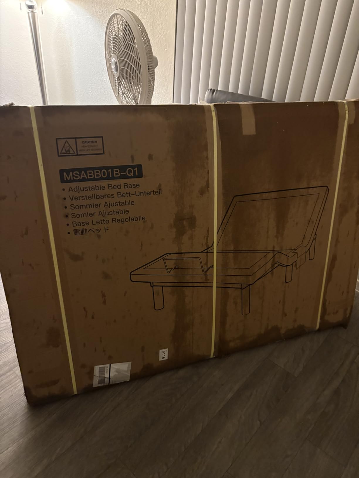 Pipishell Adjustable Bed Frame Split King with Massage and Zero Gravity customer photo 1