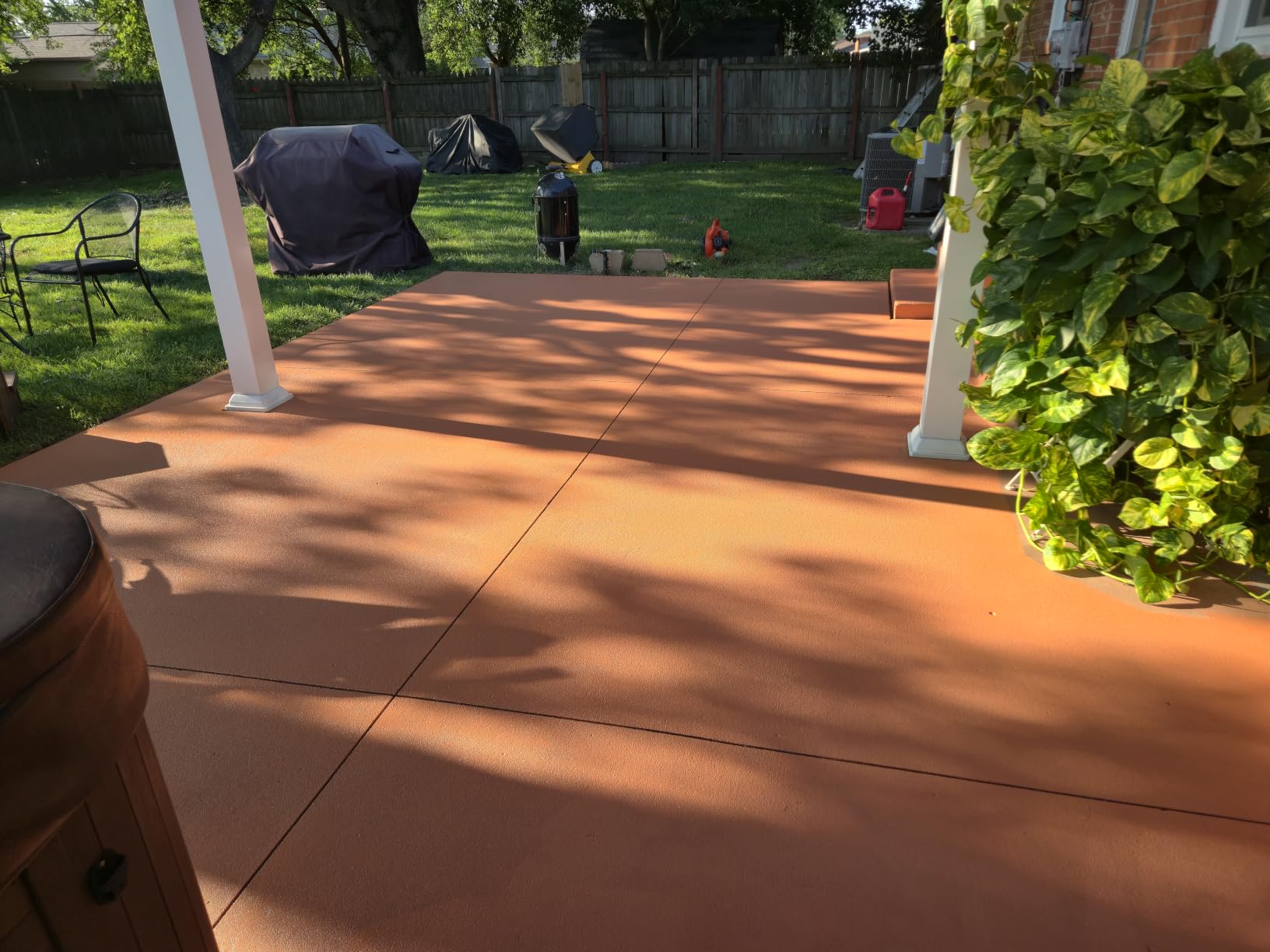EVOLVE Porch & Floor Paint (Light Gray) 1-Gallon – Durable, Scratch-Resistant, Multi-Surface Interior & Exterior Floor Coating, Low VOC, Fade & Weather Resistant customer photo 1