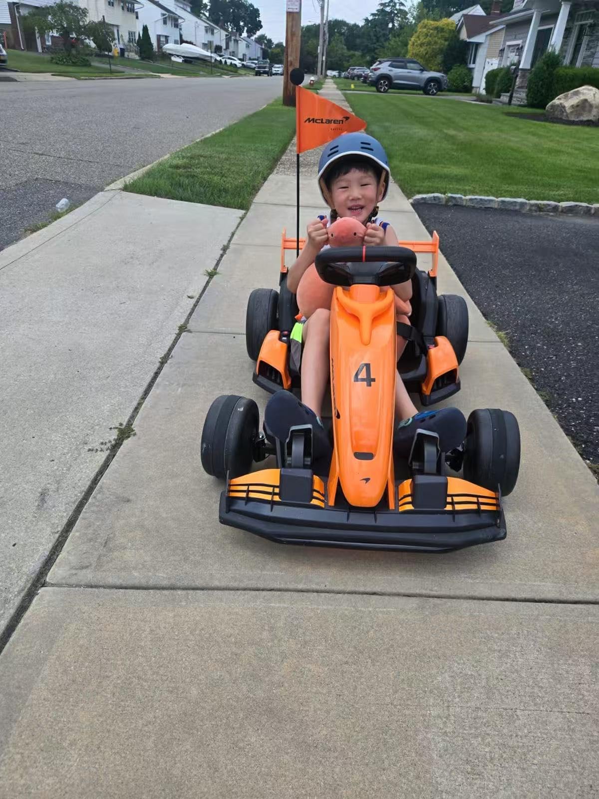 First Ride On Licensed McLaren 24V 7Ah Electric Go Kart for Big Kids customer photo 2