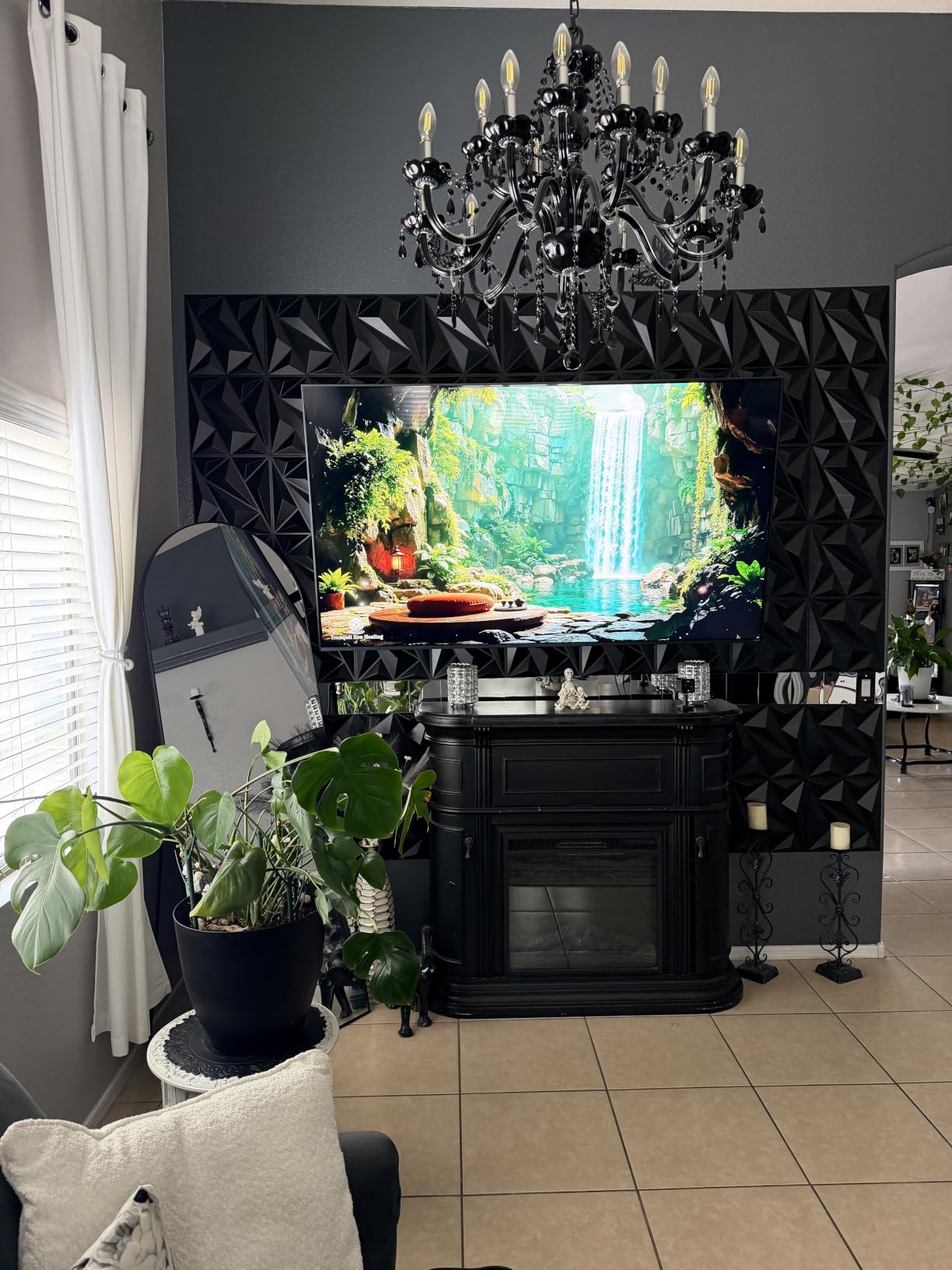 Art3dwallpanels 50 Pack Wall Panels for Interior Wall Decor, Black customer photo 2