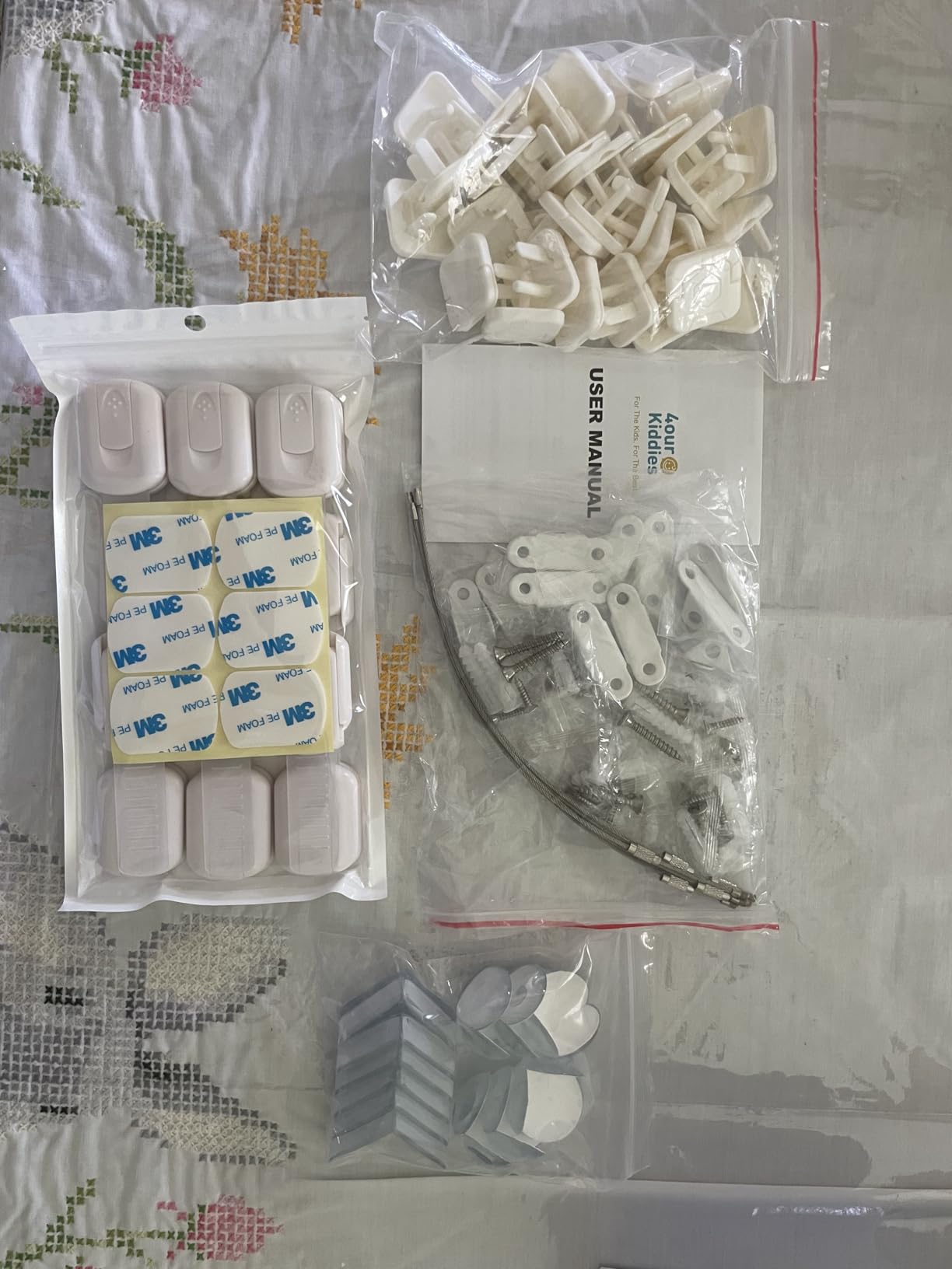 4our Kiddies 56-Piece Baby Proofing Kit & Child Safety Essentials customer photo 2