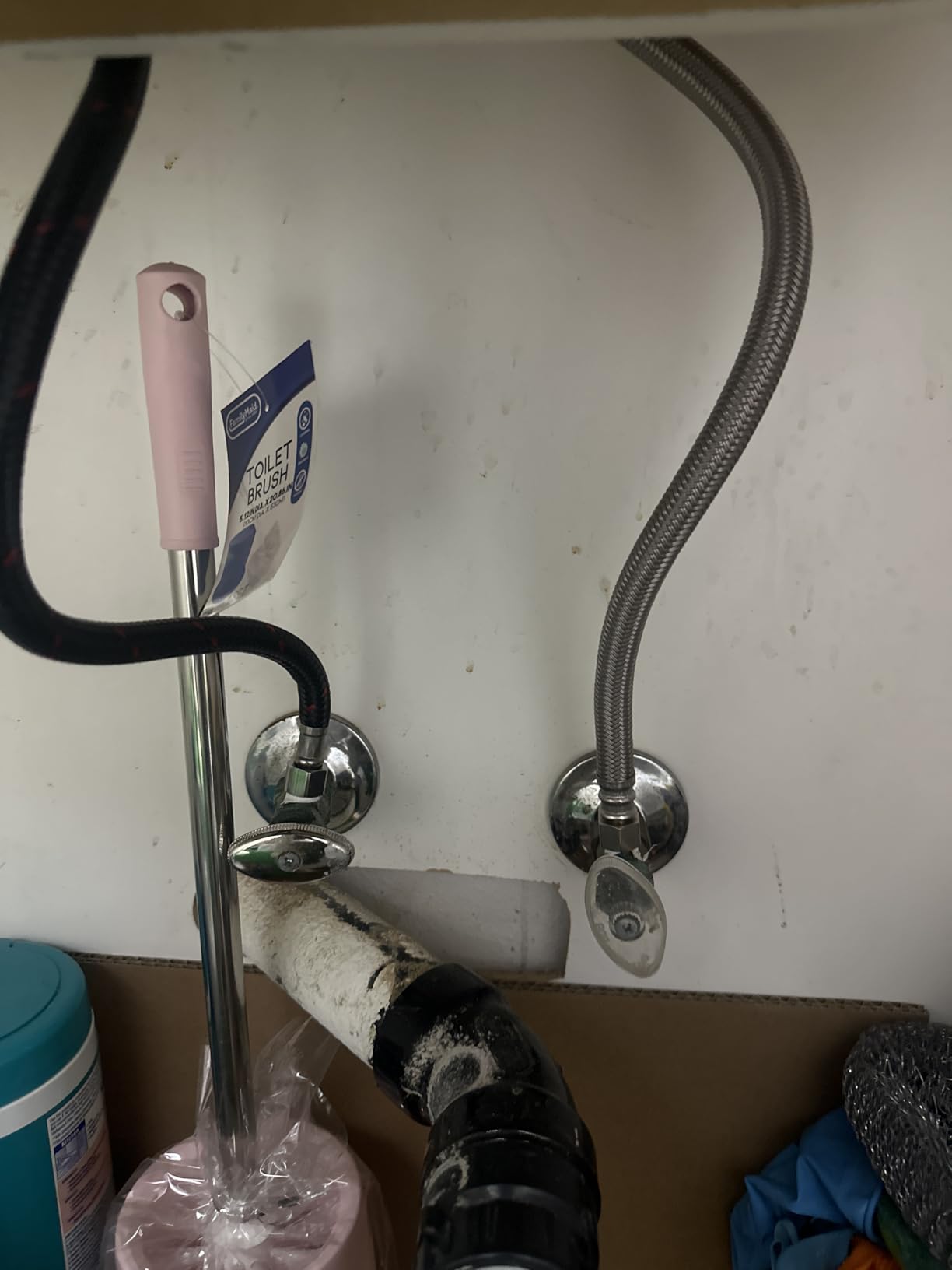 Phiestina Commercial Bar Sink Faucet 4 Inch Center Deck Mount, Utility Laundry Faucet for Sink, 2 Hole Chrome Polished with Dual Lever Handles, BARTY36-11H-C customer photo 1
