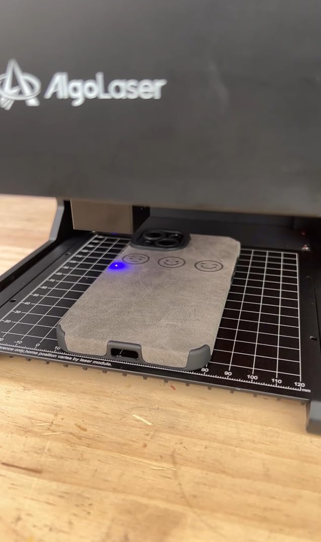 AlgoLaser 10W Portable Laser Engraver Machine: Smart Laser Engraver/Cutter with 3.5