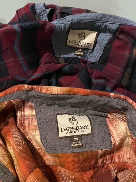 Legendary Whitetails Womens Flannel Long Sleeve 100% Cotton Button Up Shirt customer photo 2