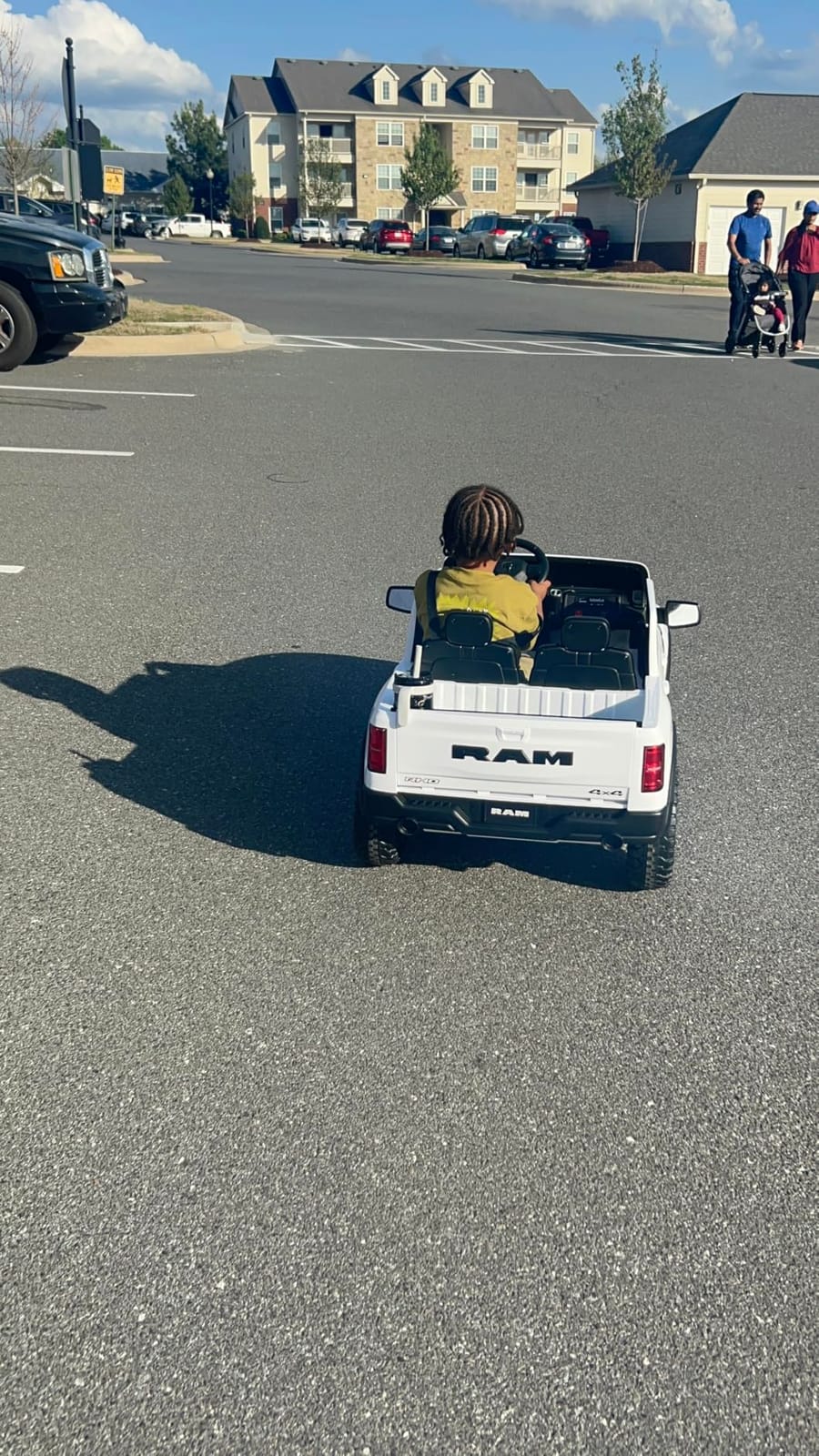 First Ride On 24V Ride on Toys for Big Kids, Licensed RAM 1500 RHO Electric Car for Kids w/Remote Control, Ride on Truck w/Bluetooth, LED Lights, Truck Bed Storage, Gear Shifter & Soft Start customer photo 2