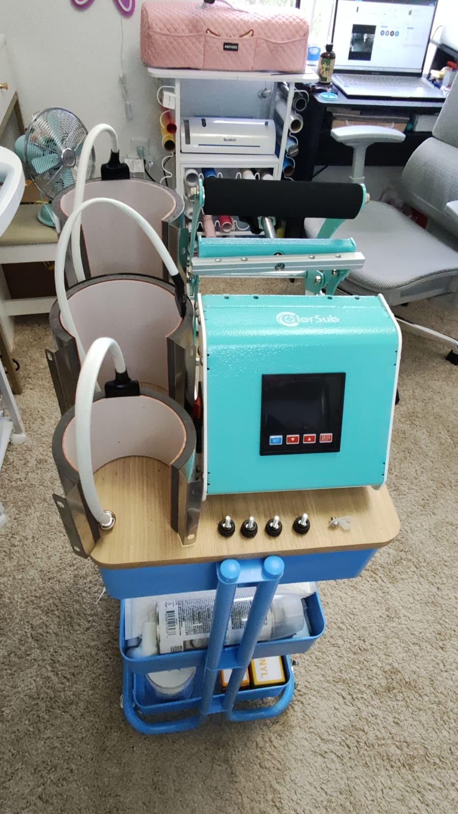 ColorSub Tumbler Heat Press Machine - 40 OZ Mug Press Sublimation Machine customer photo 1