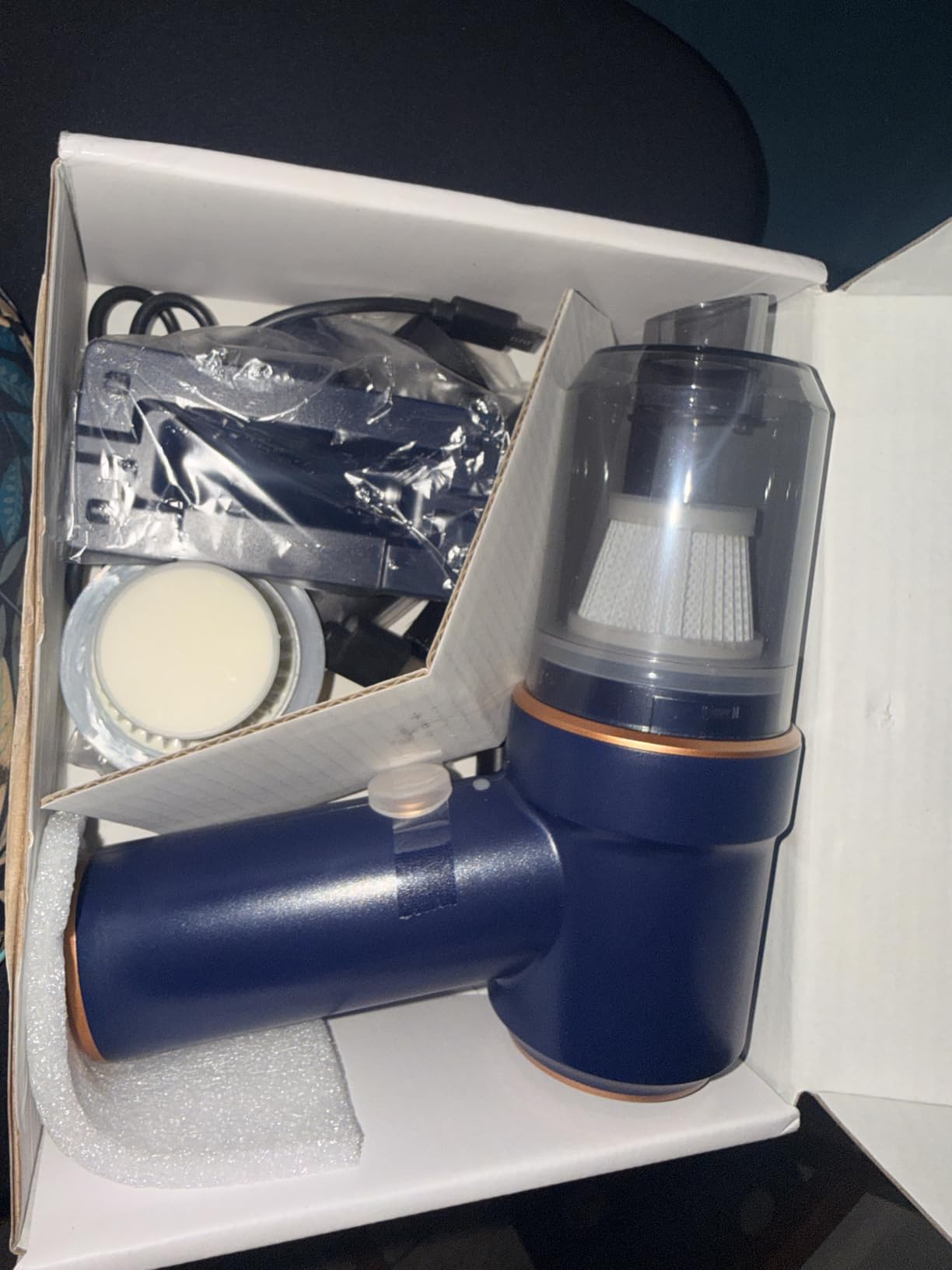 KMM Handheld Car Vacuum Cleaner, 16000PA Air Duster & Hand Held Vacuum customer photo 1