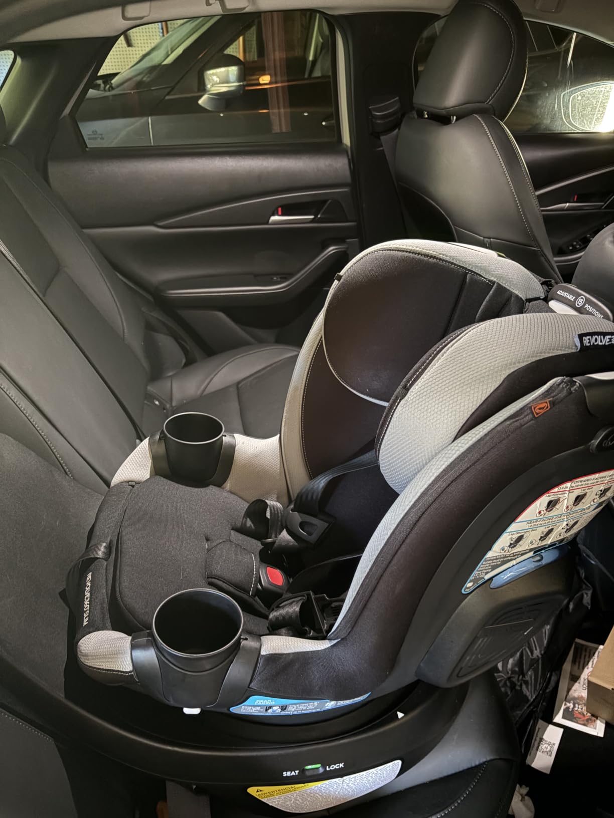 Evenflo Revolve360 Slim 2-in-1 Rotating Car Seat (Cambridge) customer photo 1