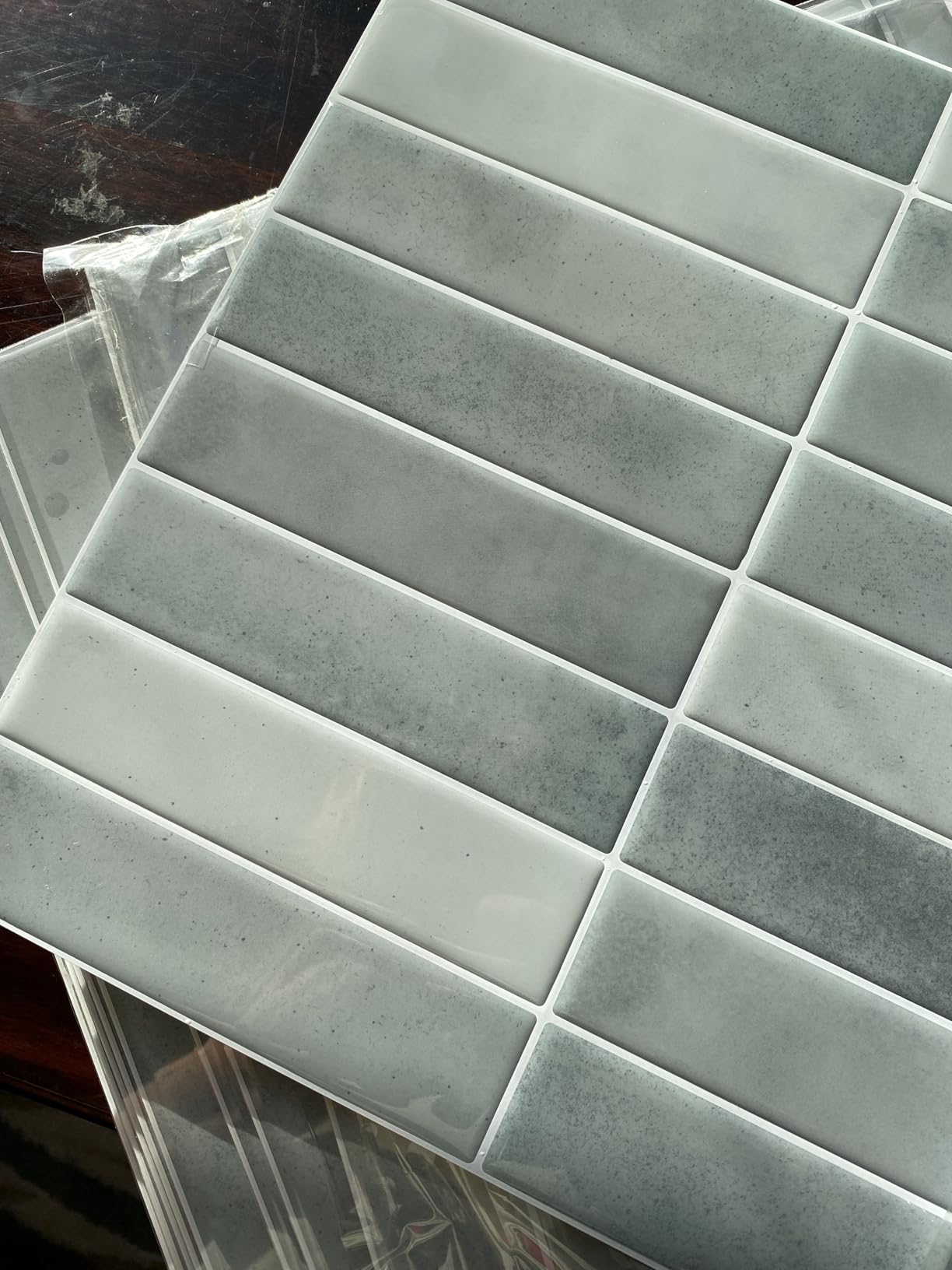 10 Sheets Upgraded Thicker Design Subway Tile Peel and Stick Backsplash customer photo 1