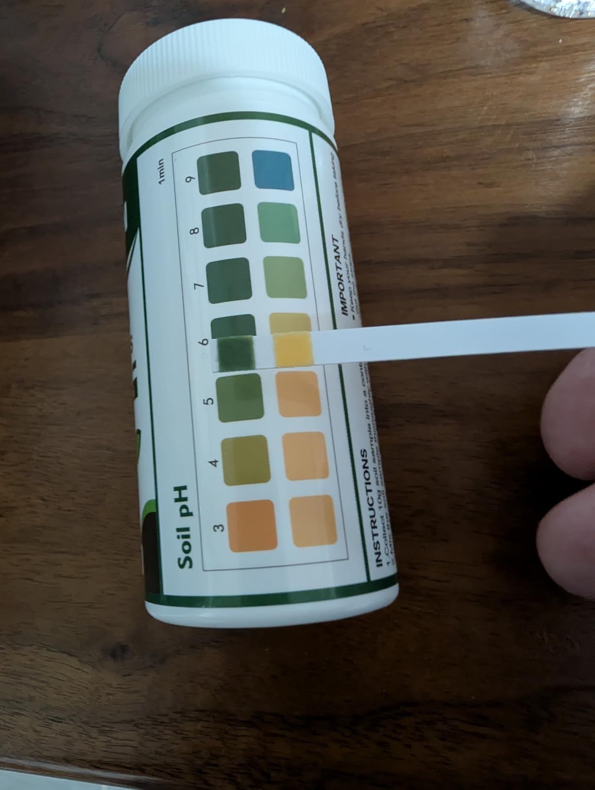 Soil pH Test Kit-125 Soil pH Test Strips (3-9 Range) for Gardens Lawns customer photo 2