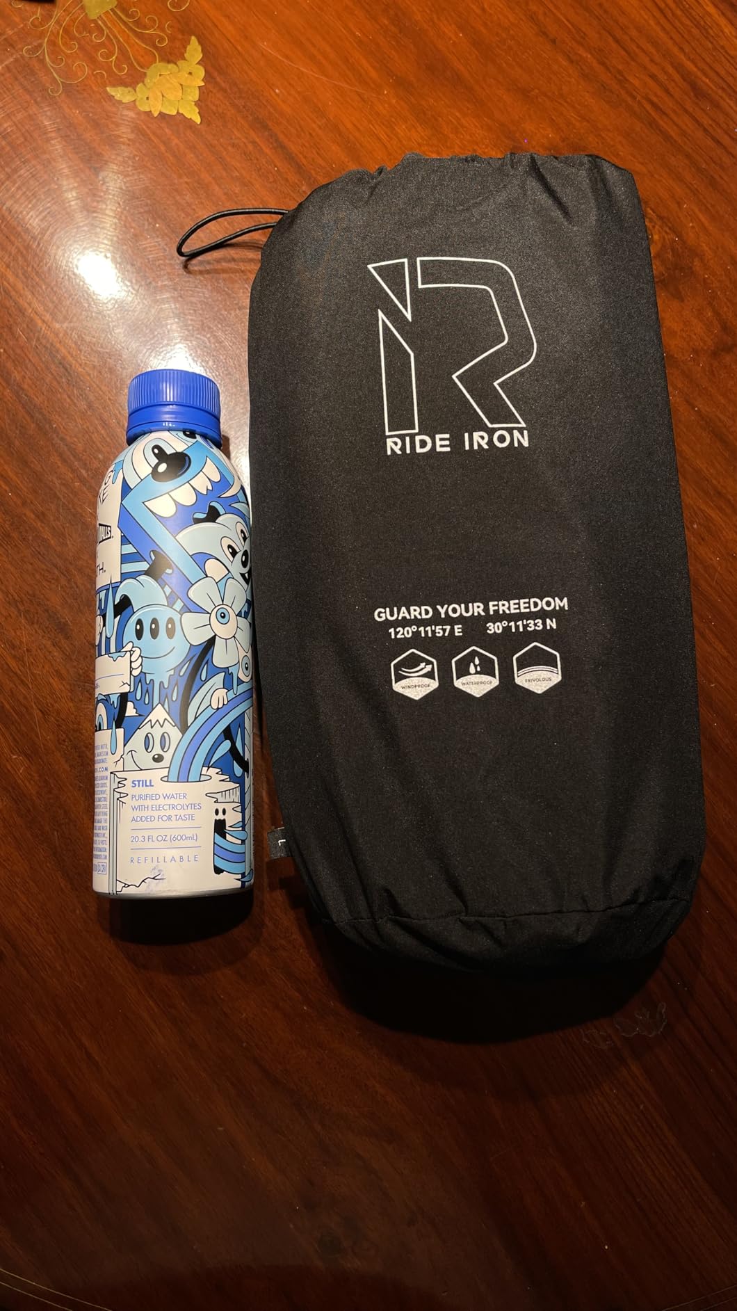 RIDEIRON Motorcycle Rain Gear for Men Waterproof Reflective Rain Suit customer photo 1