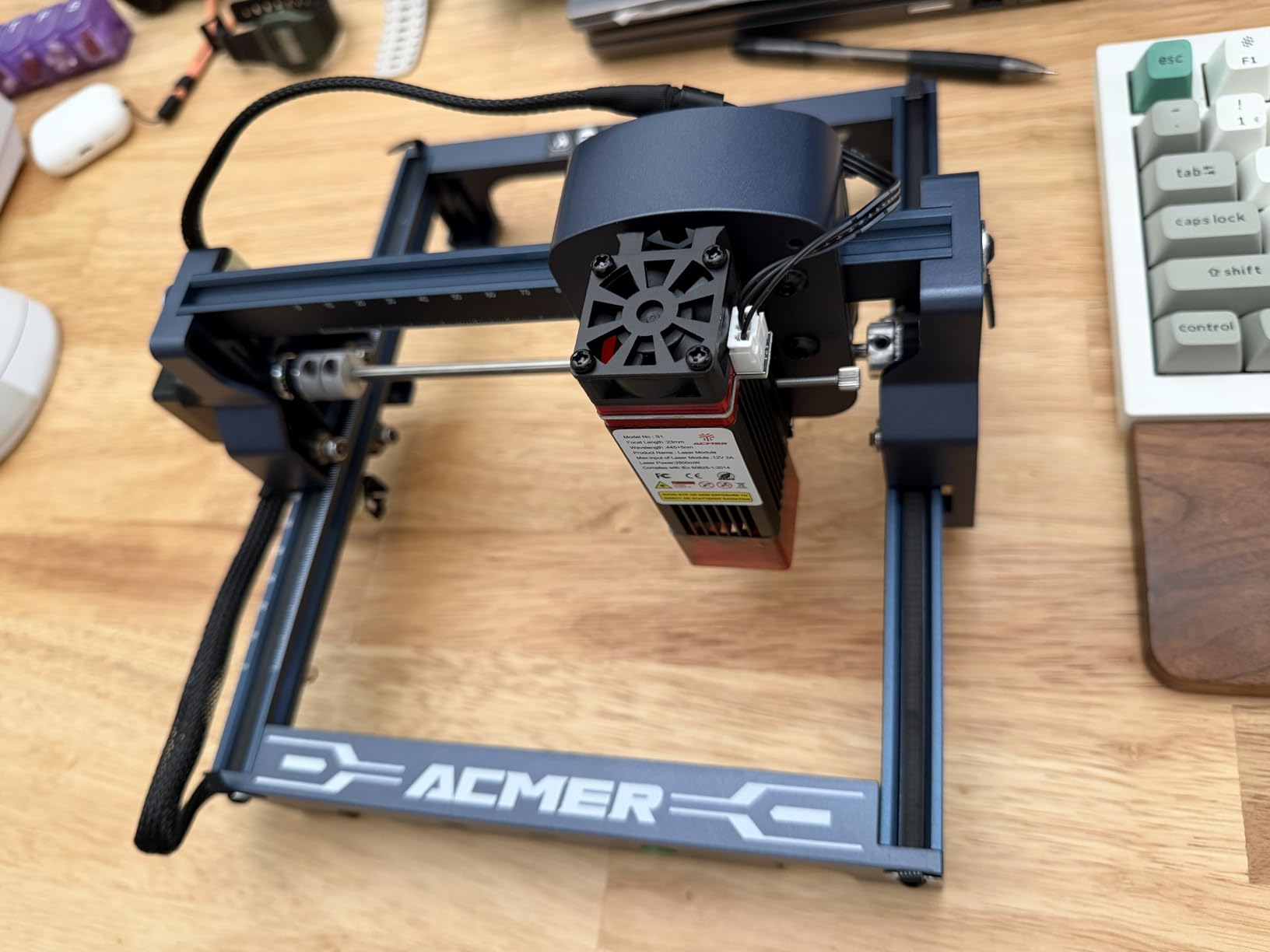 ACMER S1 Laser Engraver Machine, 2500mW Lazer Cutter for Wood and Acrylic customer photo 1