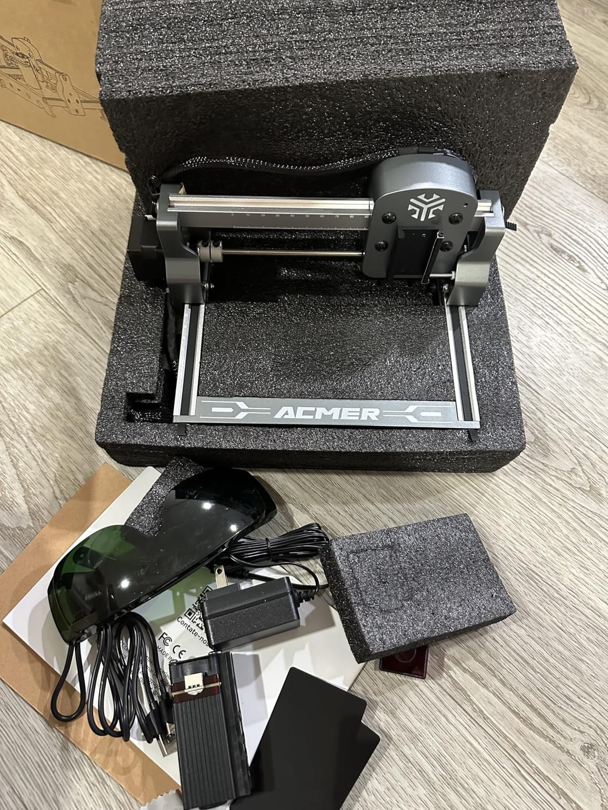 ACMER S1 Laser Engraver Machine, 2500mW Lazer Cutter for Wood and Acrylic customer photo 2