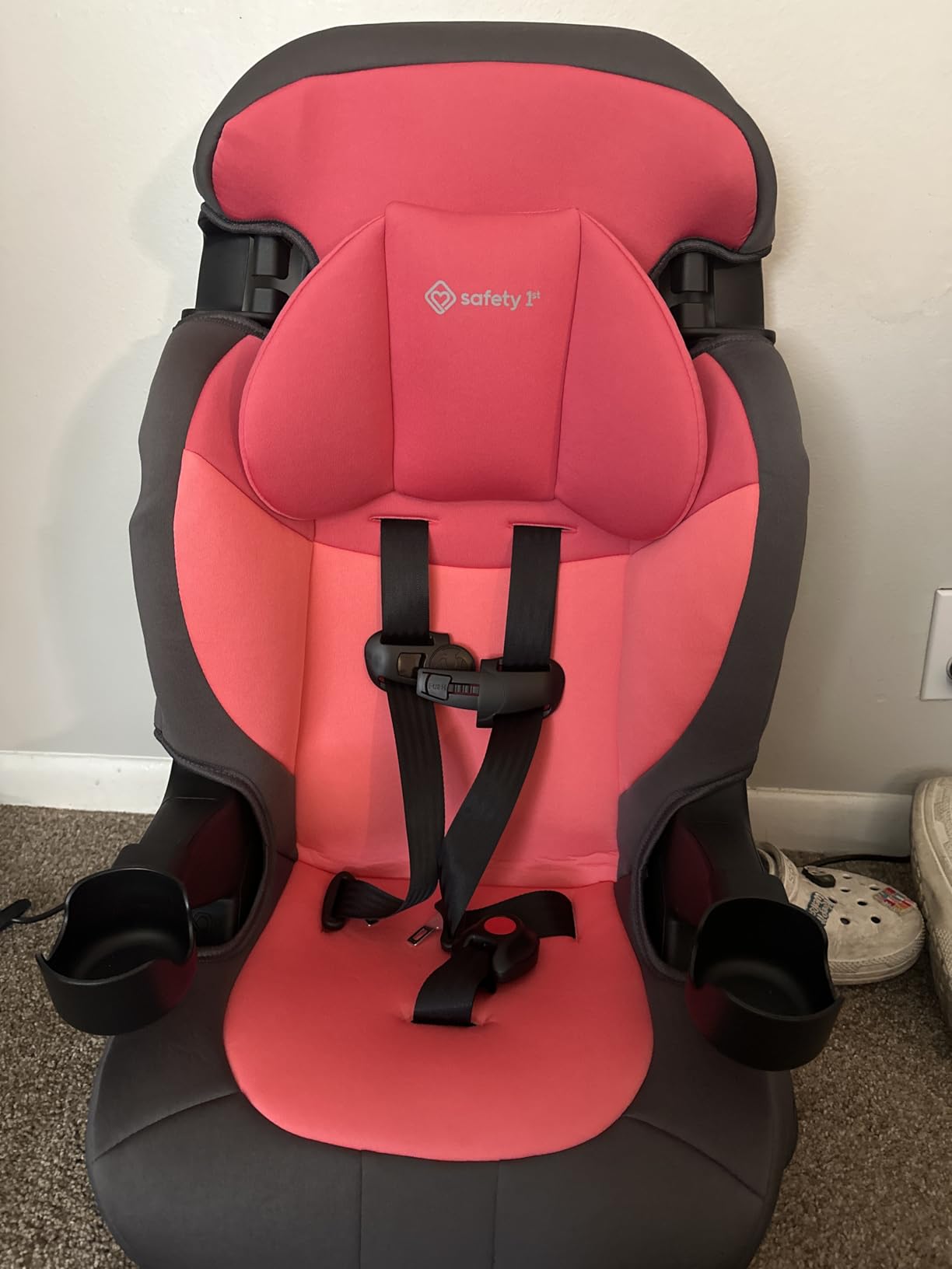 Safety 1st Grand 2-in-1 Booster Car Seat, Converts from High Back to Belt-Positioning Booster, High Back Seat for Kids 40-65, and Belt-Positioning 40-100 Pounds, Black Sparrow customer photo 2