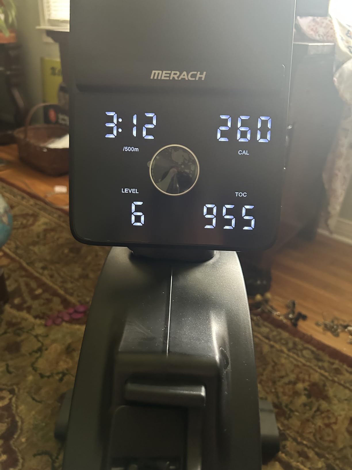 MERACH Pro-Grade Rowing Machines for Home, Smart Magnetic Rowing Machine with Self-Generation, Double Resistance and 400 LBS MAX Load, Wooden Tracks for Silent Sliding customer photo 2