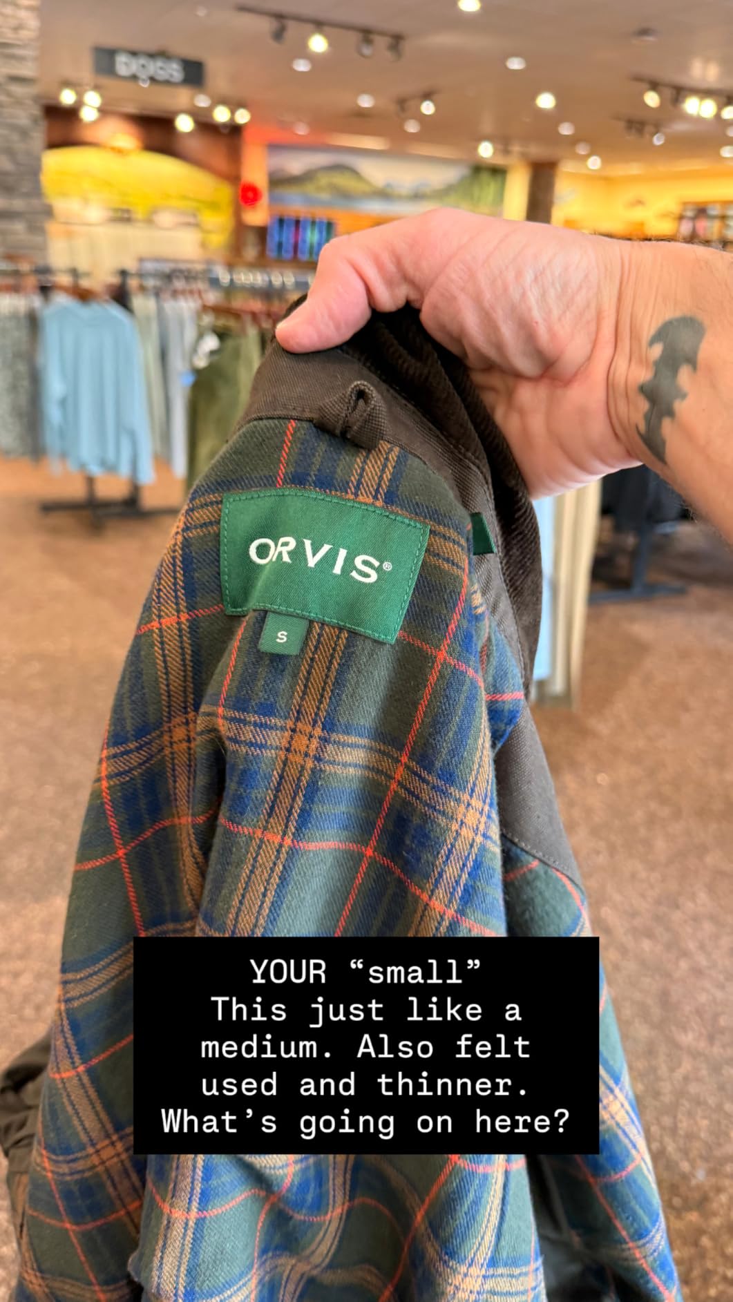 Orvis Heritage Field Coat for Men - Classic Waxed Mens Field Jacket with Pockets, Zip Front, Button-Closed Storm Flap customer photo 1