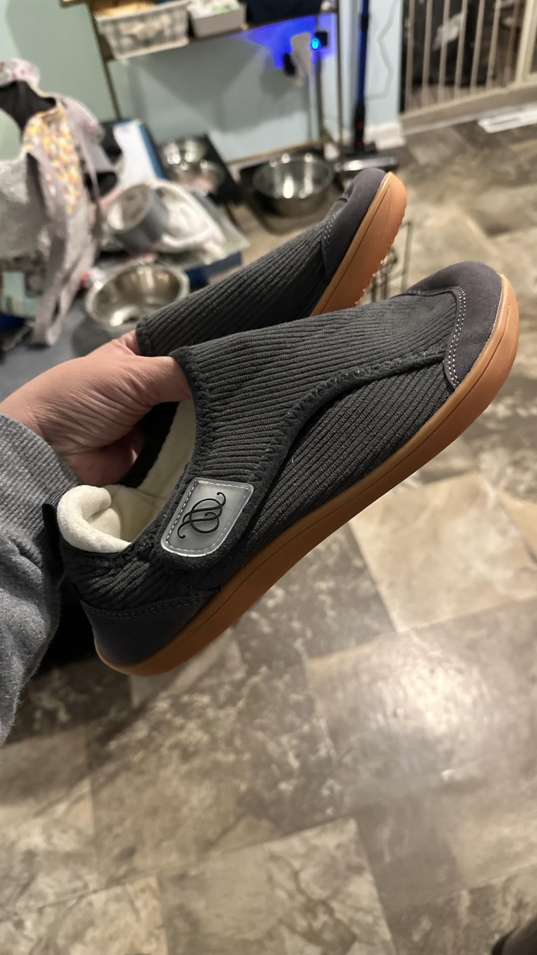 Wide Diabetic Shoes for Women, Zero Drop Edema Neuropathy Barefoot Footwear customer photo 1