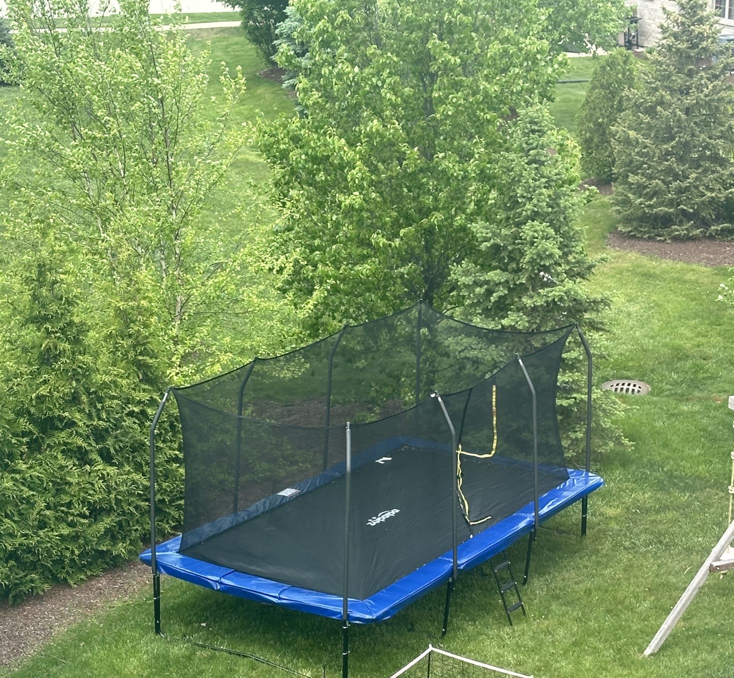 Zupapa 1800LBS Weight Capacity Rectangle Trampoline 10x17FT 9X15FT 8X14FT Outdoor Square Gymnastics Trampolines for Kids Adults Long Large Bid Rectangular Tumbling Trampolin customer photo 1