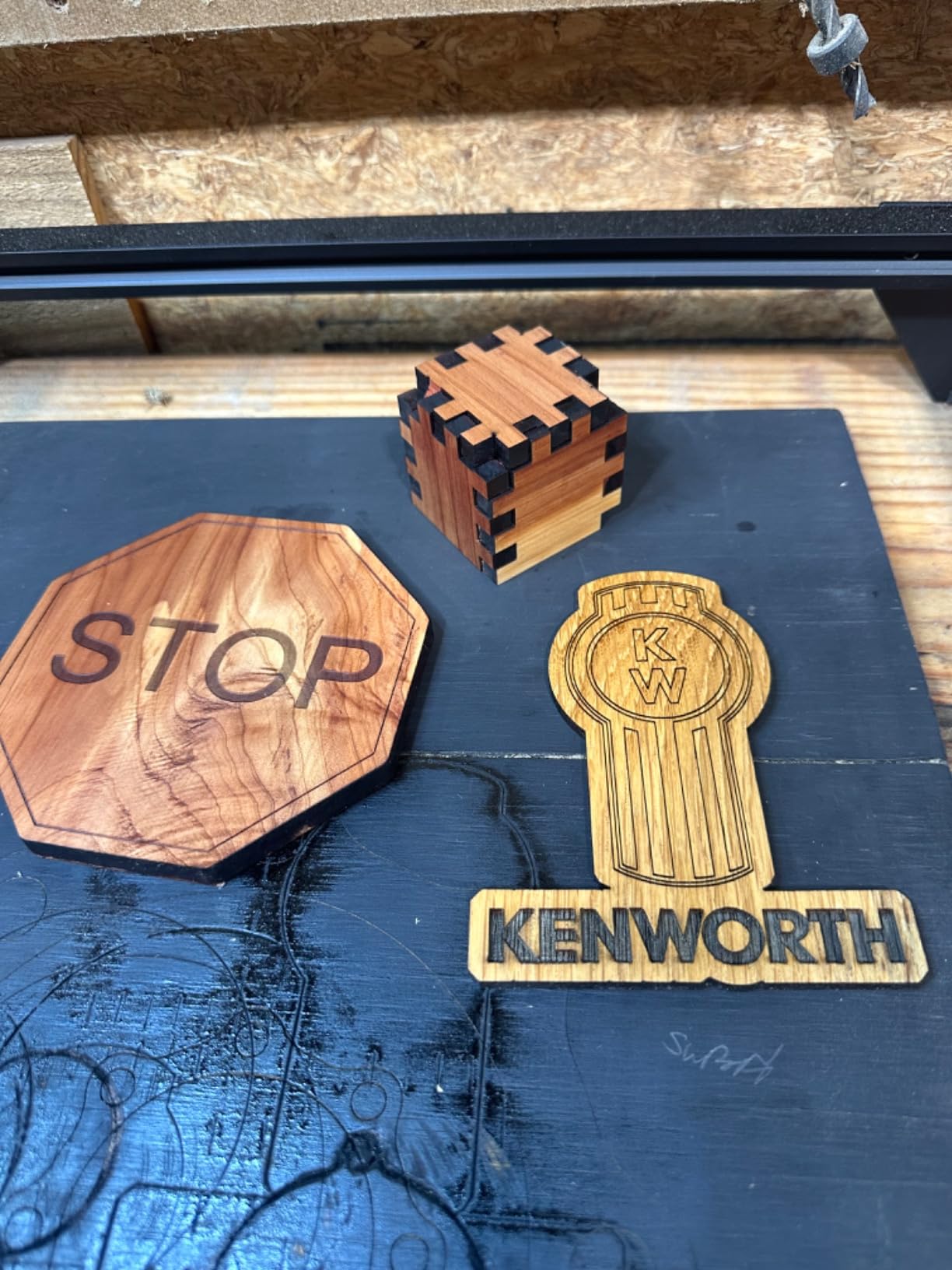 LONGER Ray5 Laser Engraver and Cutter Machine,10W Laser Engraver, 400×400mm customer photo 2