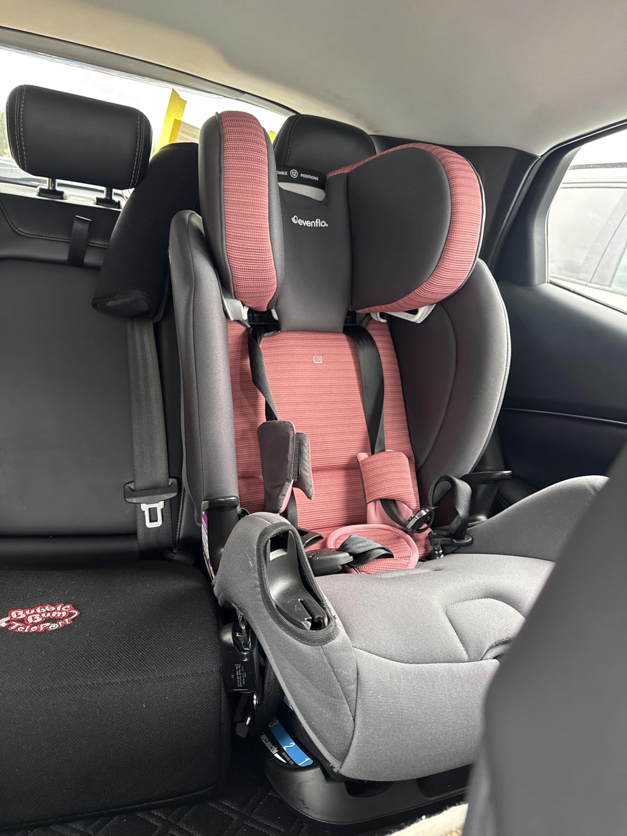 Evenflo All4Stages Slim 4-in-1 Convertible Car Seat (Sanibel Pink) customer photo 1